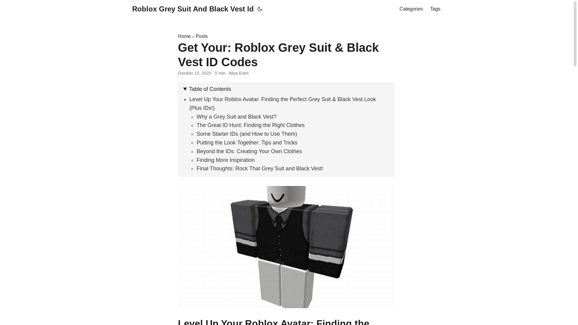 website screenshot of https://roblox-grey-suit-and-black-vest-id.pages.dev/