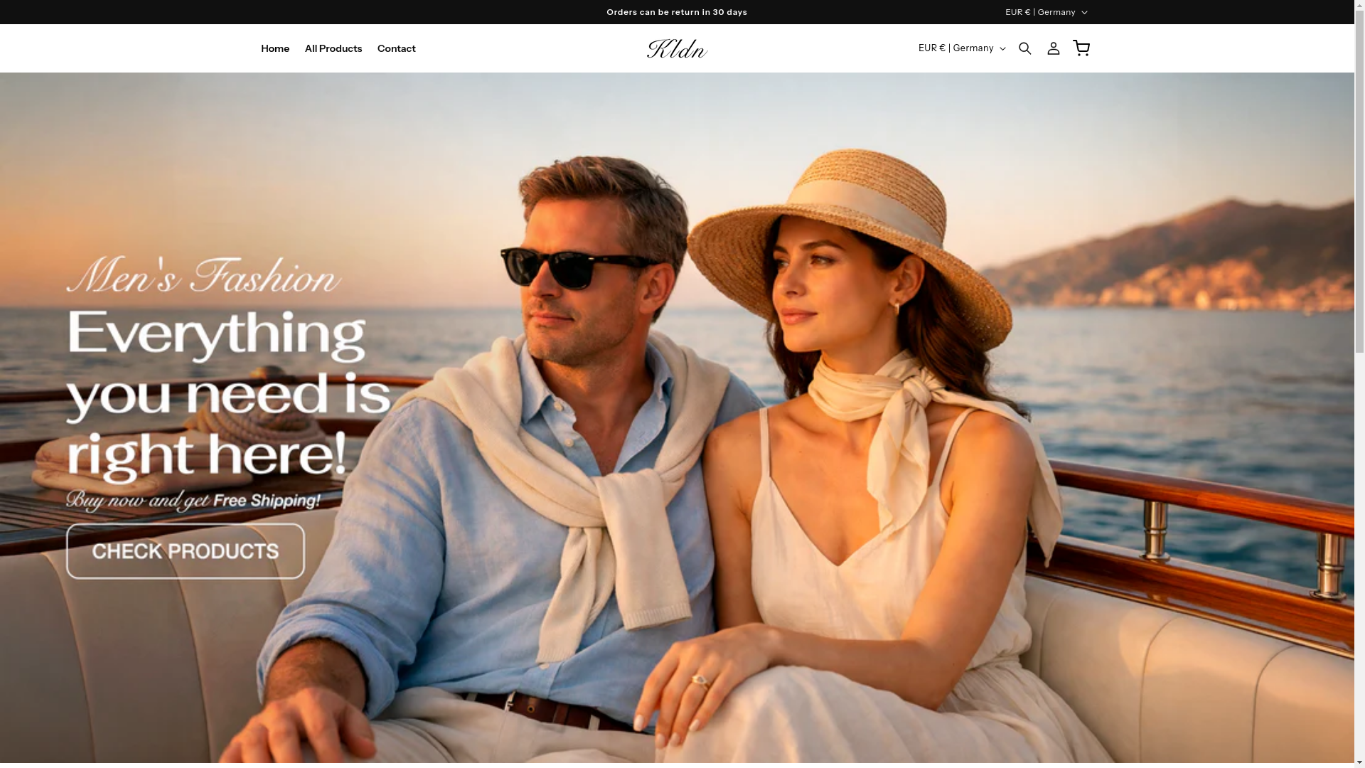 website screenshot of https://kldnoldmoney.com/