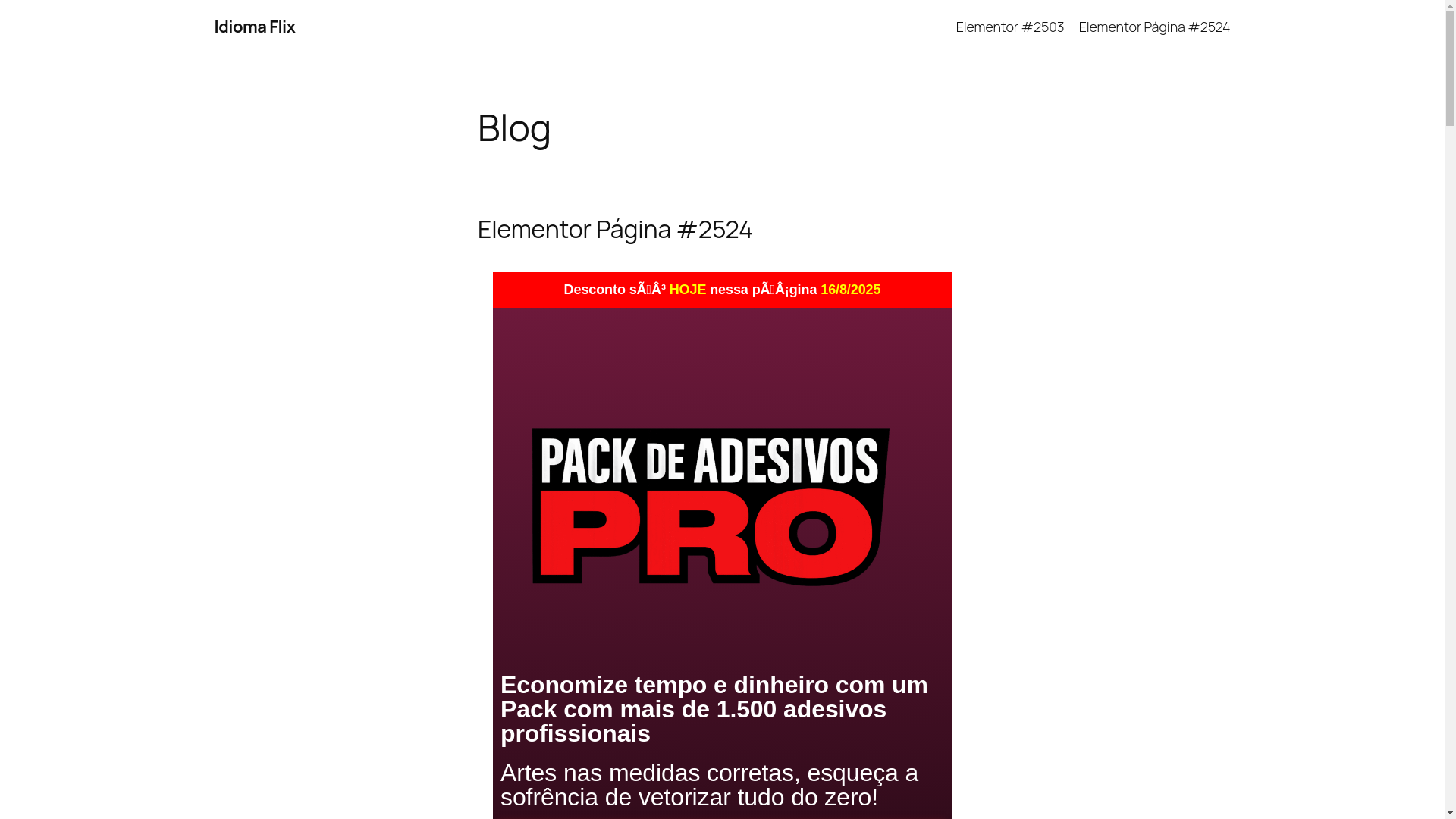 website screenshot of https://packadesivospro.online/