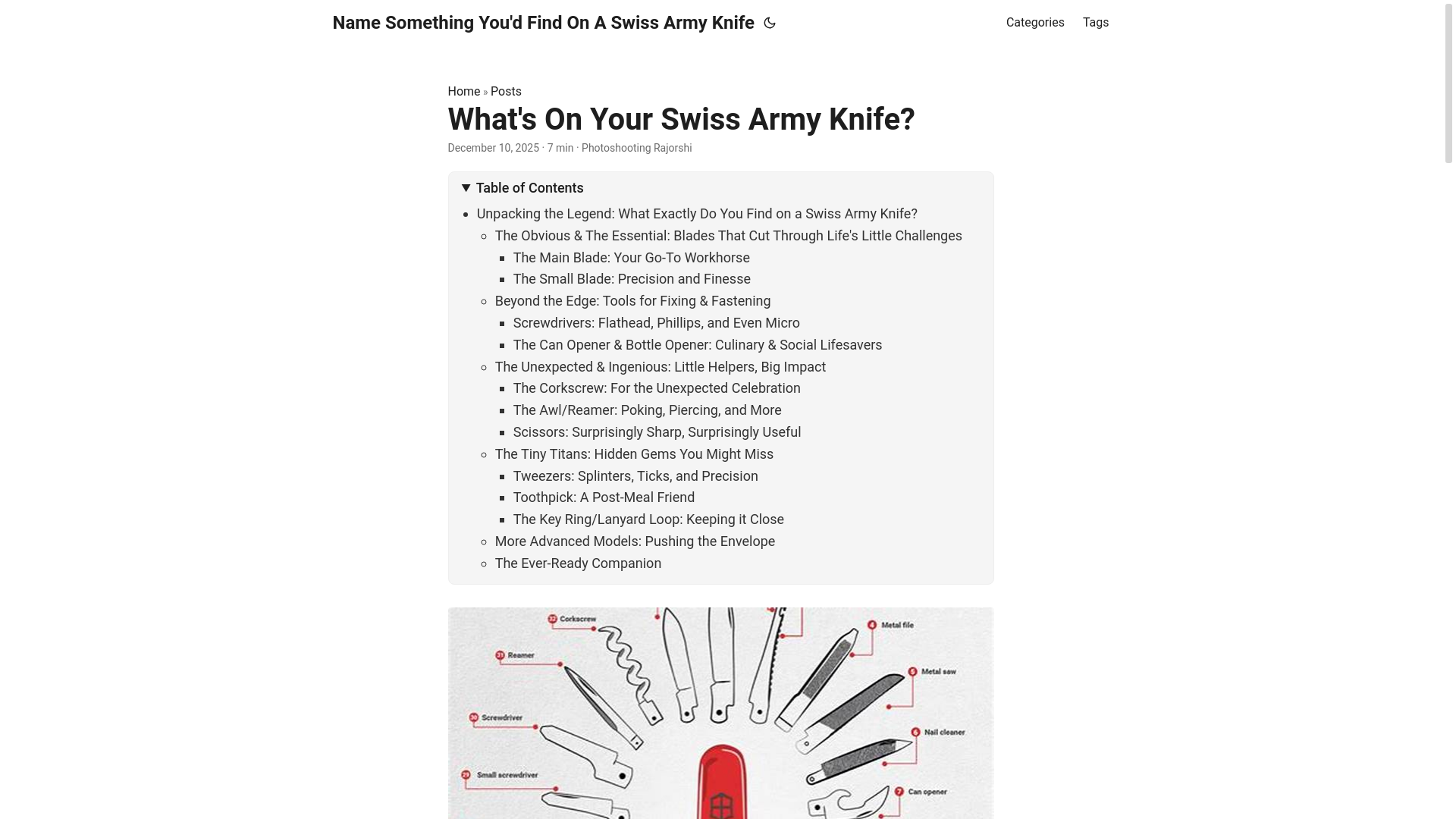 website screenshot of https://namesomethingyoudfindonaswissarmyknife.pages.dev/