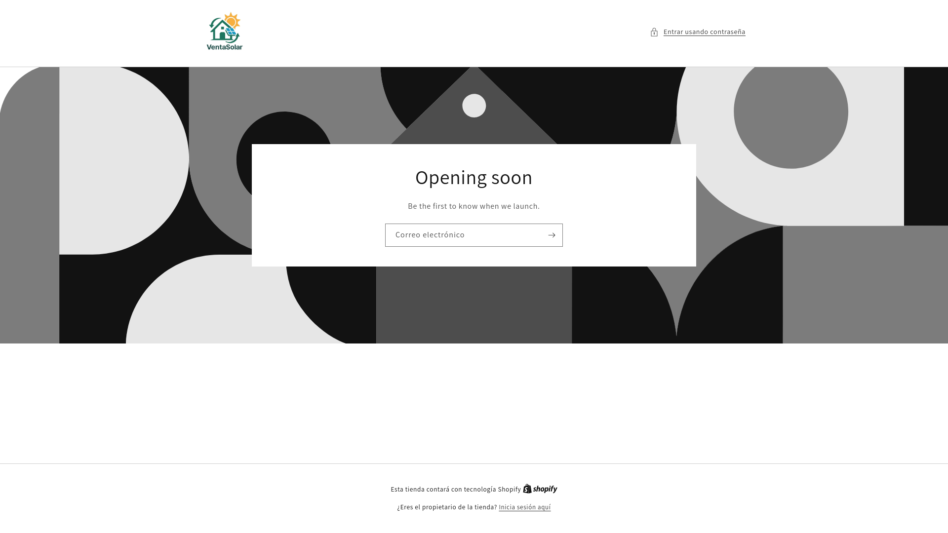website screenshot of https://ventasolar.cl/