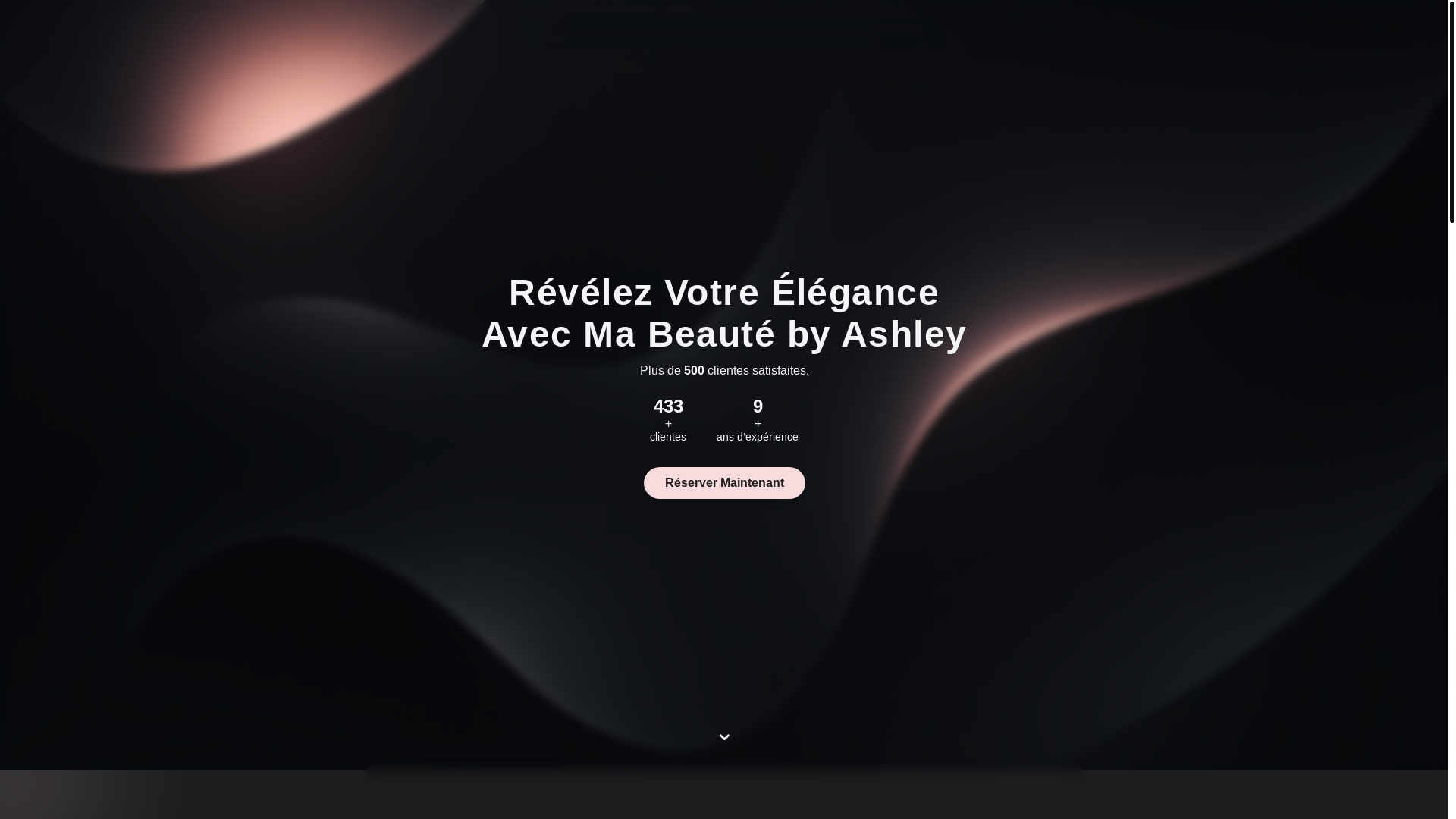 website screenshot of https://mabeaute.pages.dev/