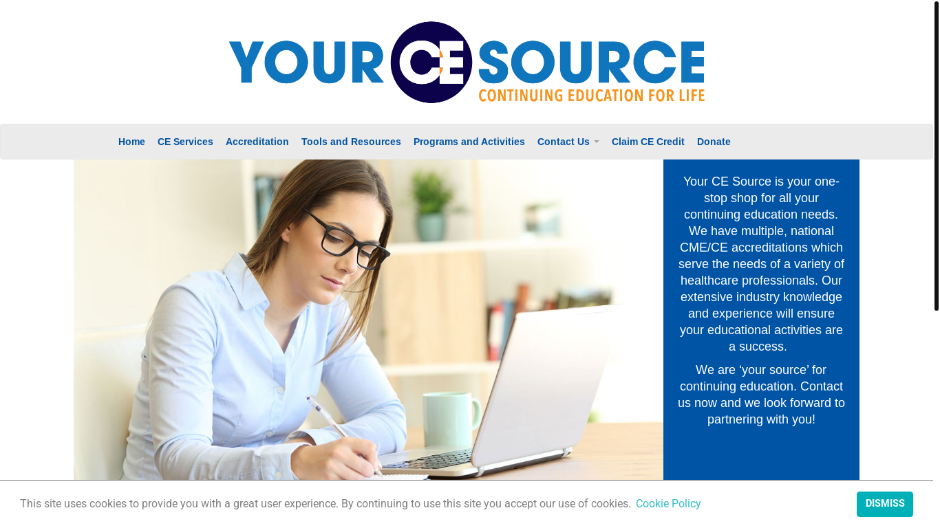 website screenshot of https://yourcesource.org/