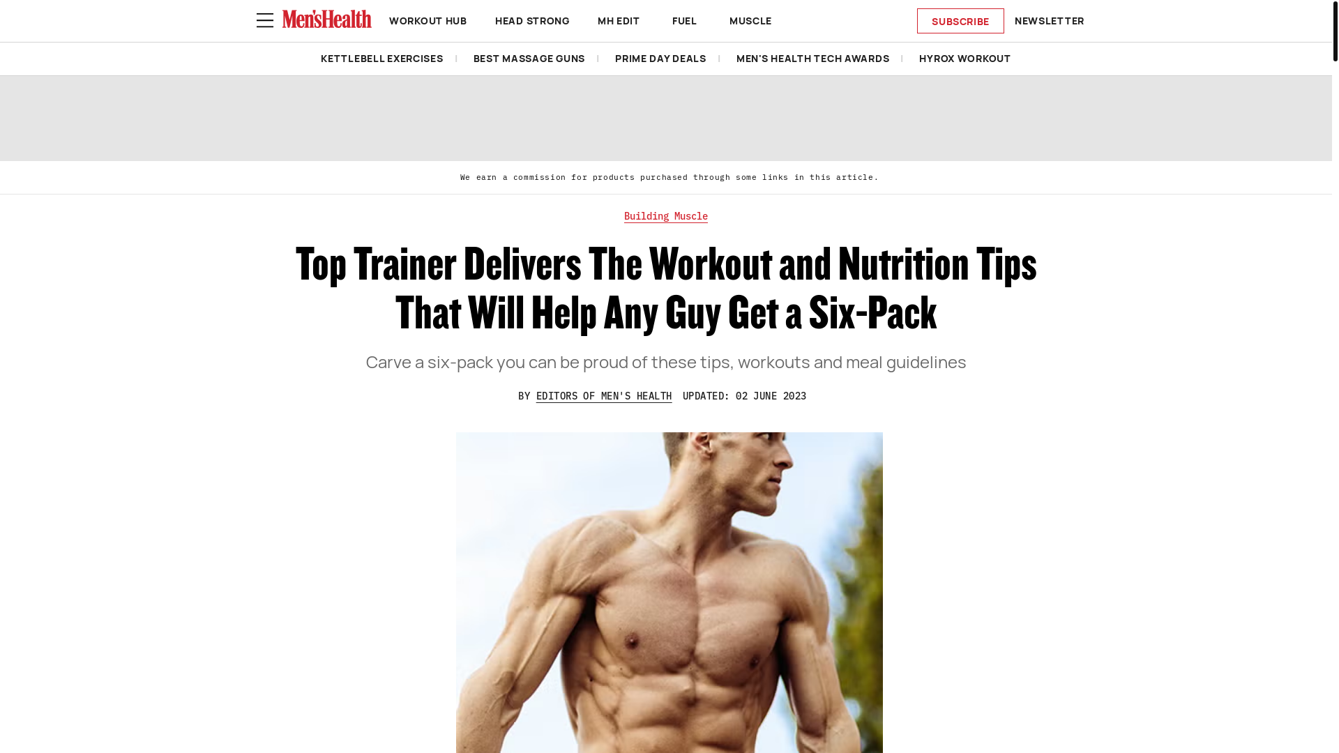 website screenshot of https://www.menshealth.com/uk/building-muscle/a747790/four-week-six-pack-plan/