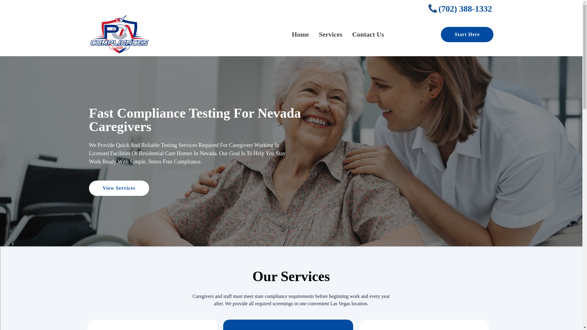 website screenshot of https://lvpcacompliances.com/