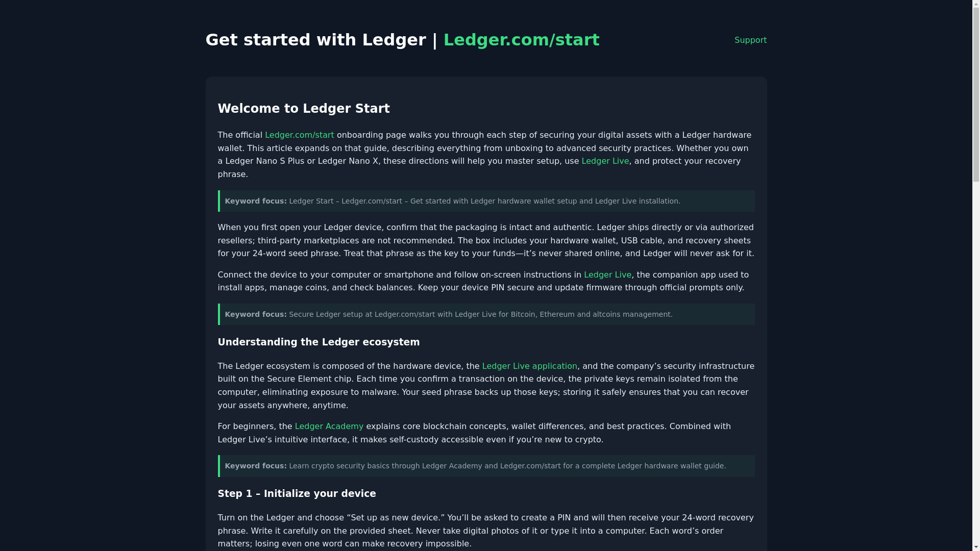 website screenshot of https://ledgor-co-start.pages.dev/