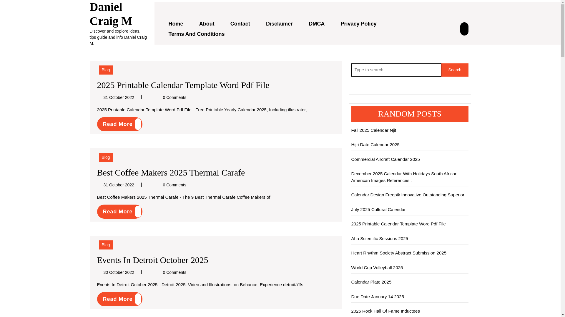 website screenshot of https://danielcraigm.pages.dev/