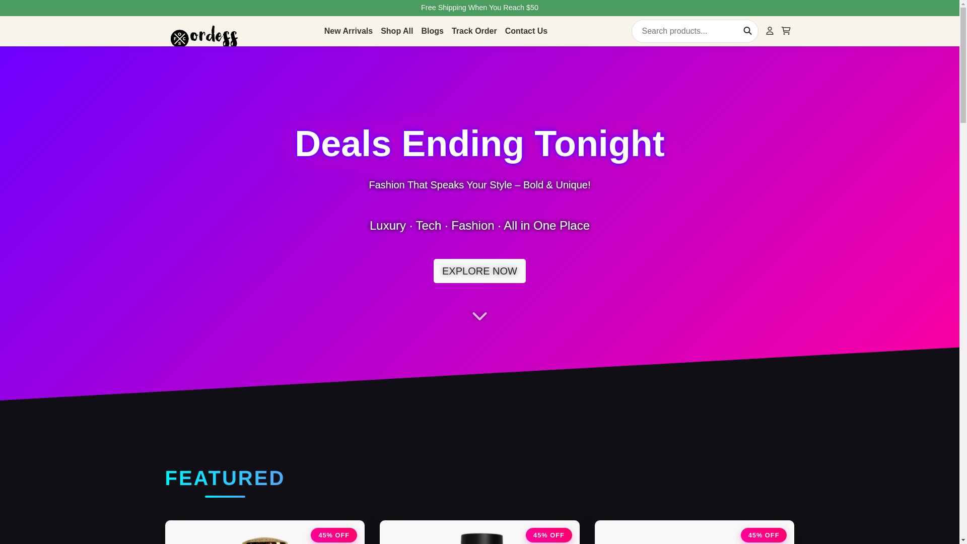 website screenshot of http://fordess.shop/