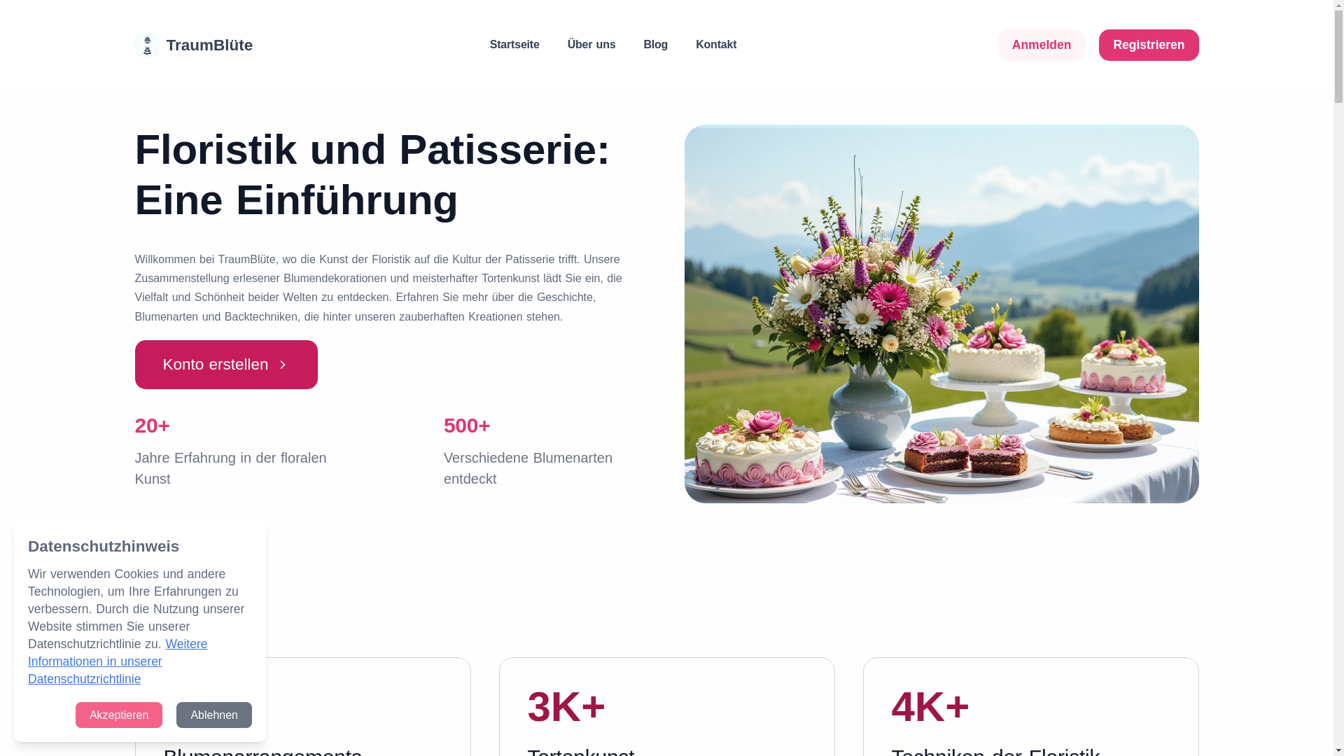 website screenshot of https://bestflowersncakes.online/