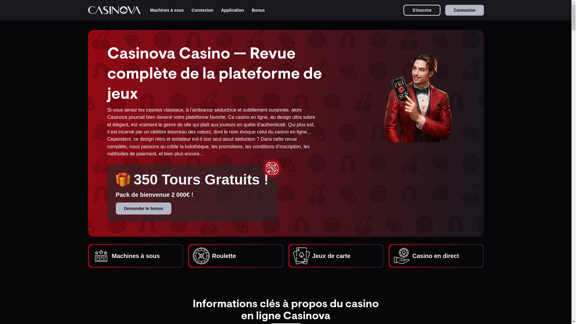 website screenshot of https://casinovacasino-fr.fr/