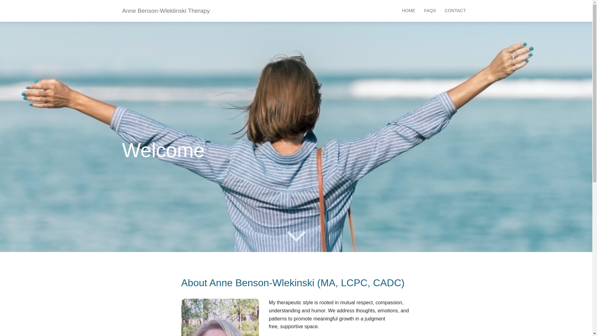 website screenshot of https://annetherapy.pages.dev/