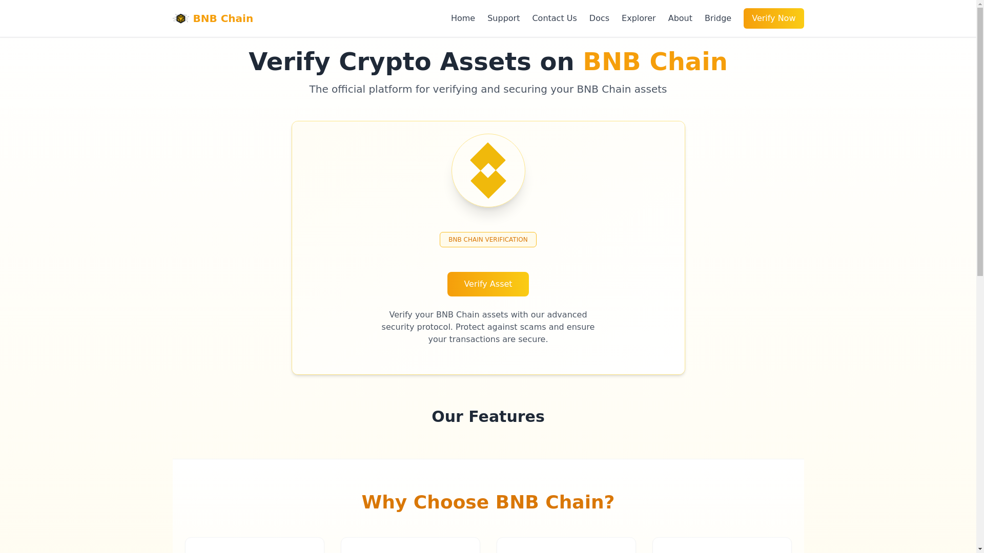 website screenshot of https://testbsc.live/