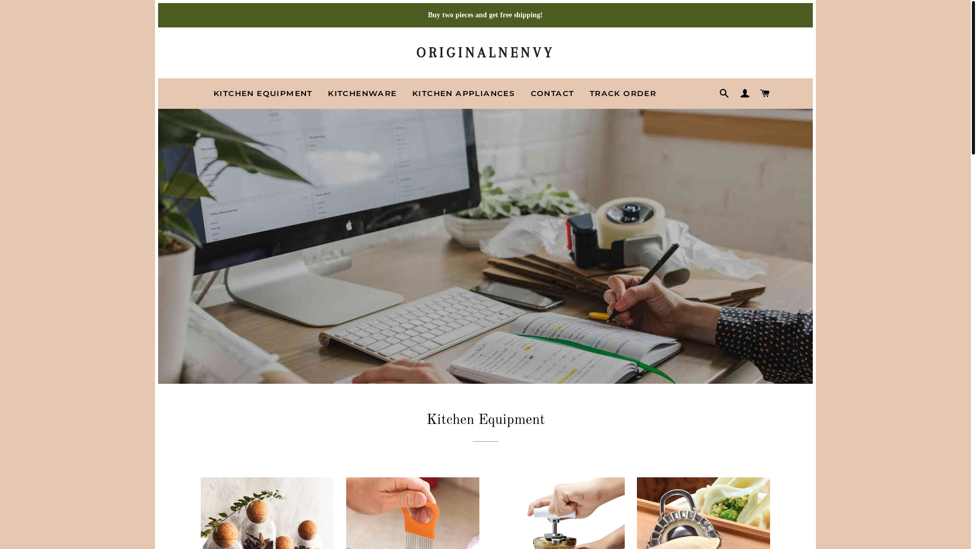 website screenshot of https://originalnenvy.shop/