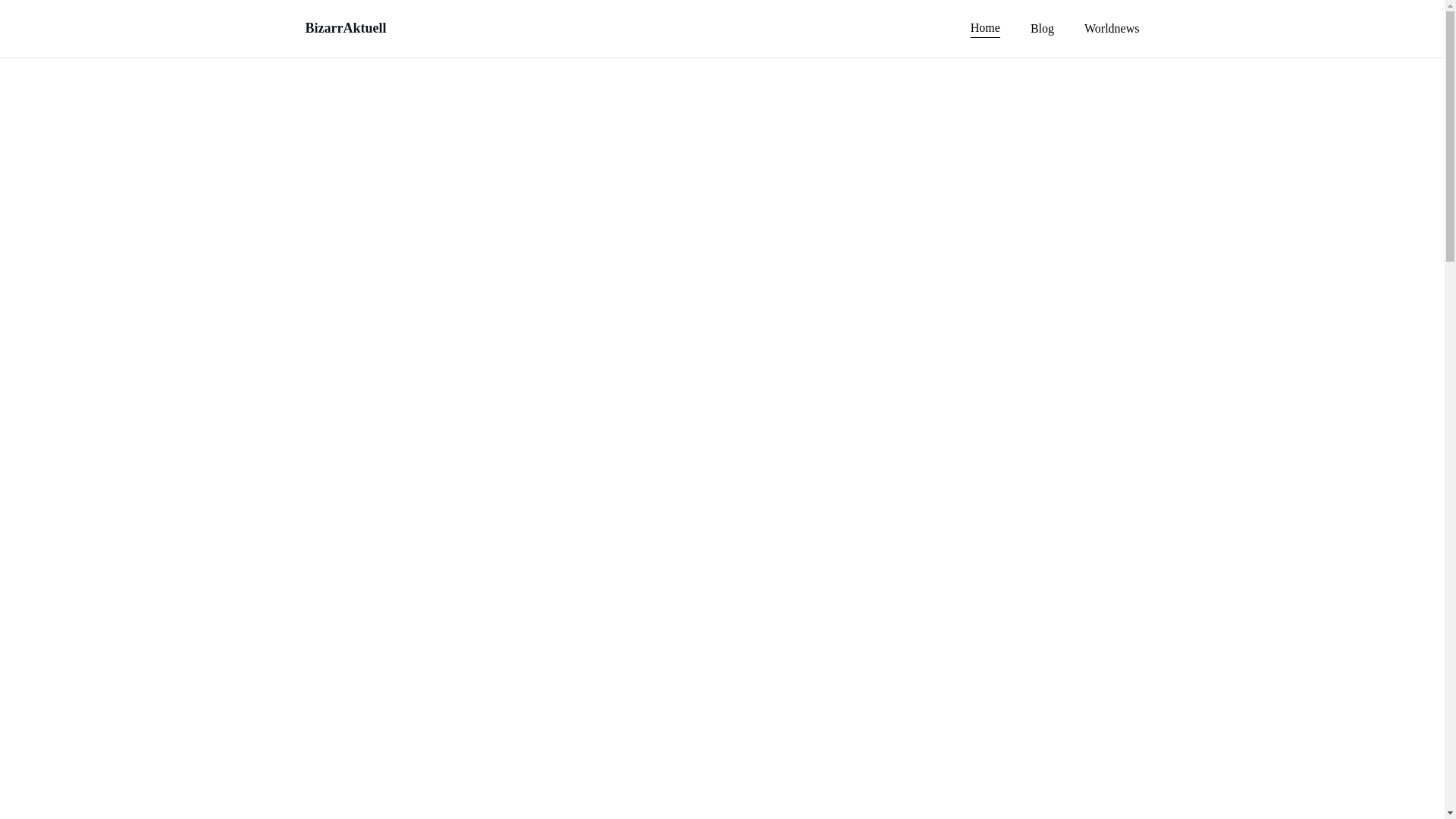 website screenshot of https://bizarraktuell.de/