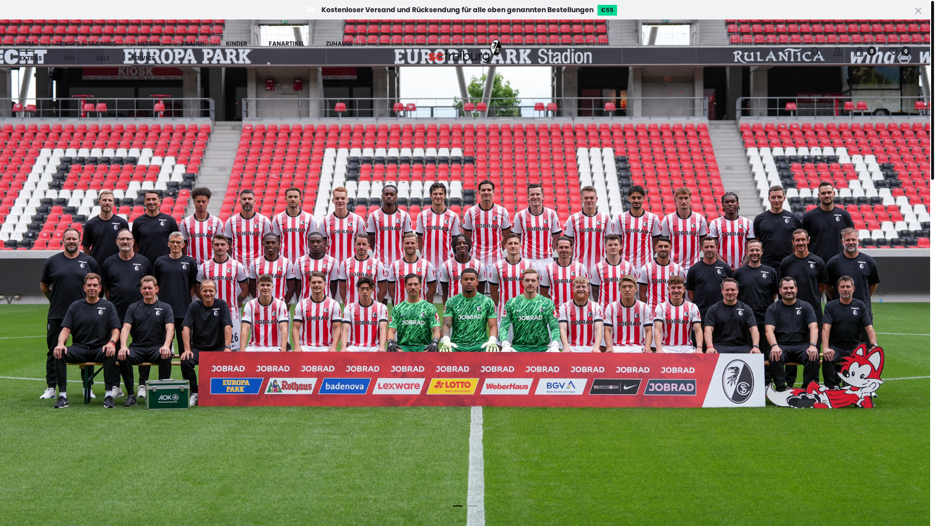 website screenshot of https://www.sc-freiburg.com.de/