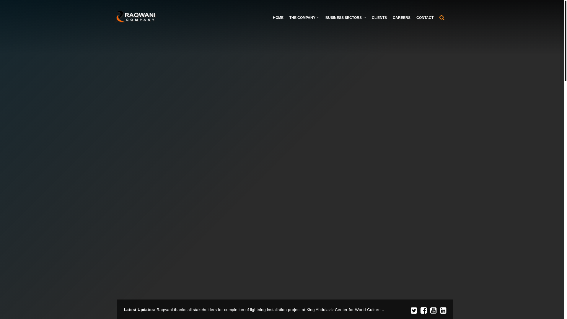 website screenshot of https://raqwanicompany.com/