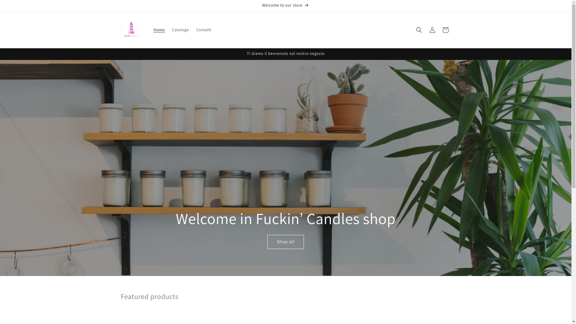 website screenshot of https://fcandlesofficial.com/