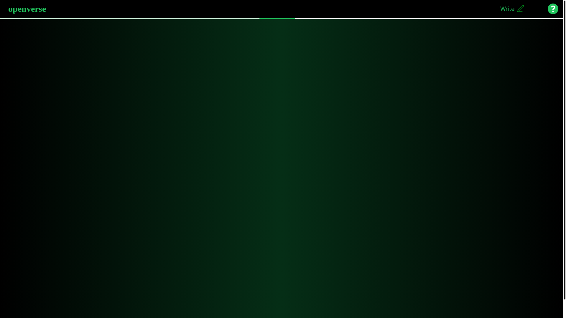 website screenshot of https://openverse.pages.dev/