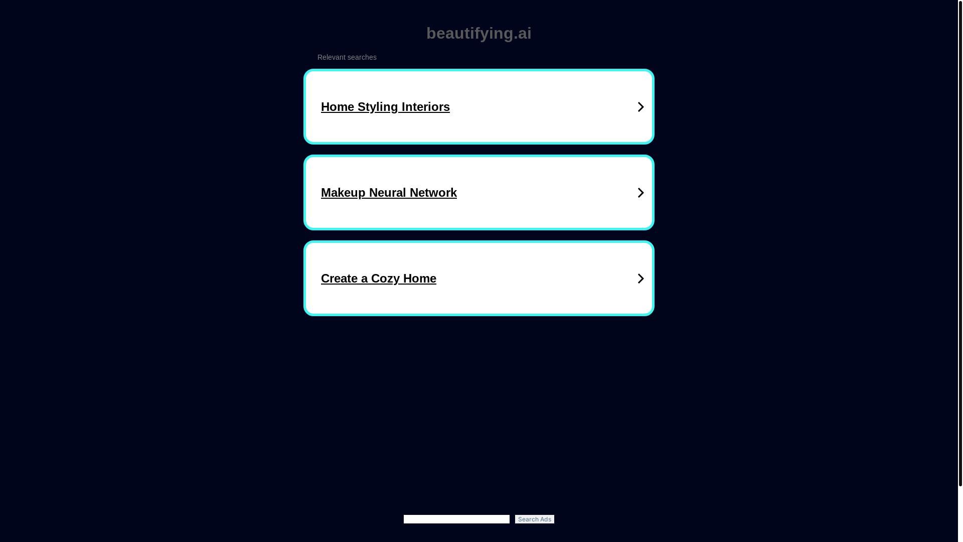 website screenshot of https://beautifying.ai/