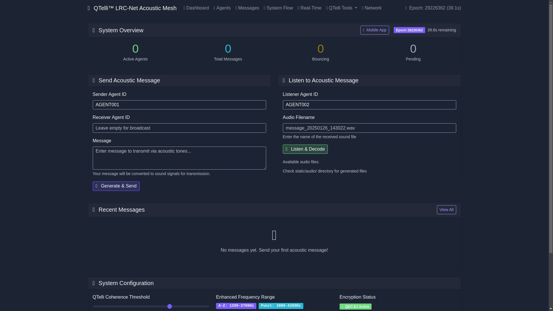 website screenshot of https://qtellibebop.com/