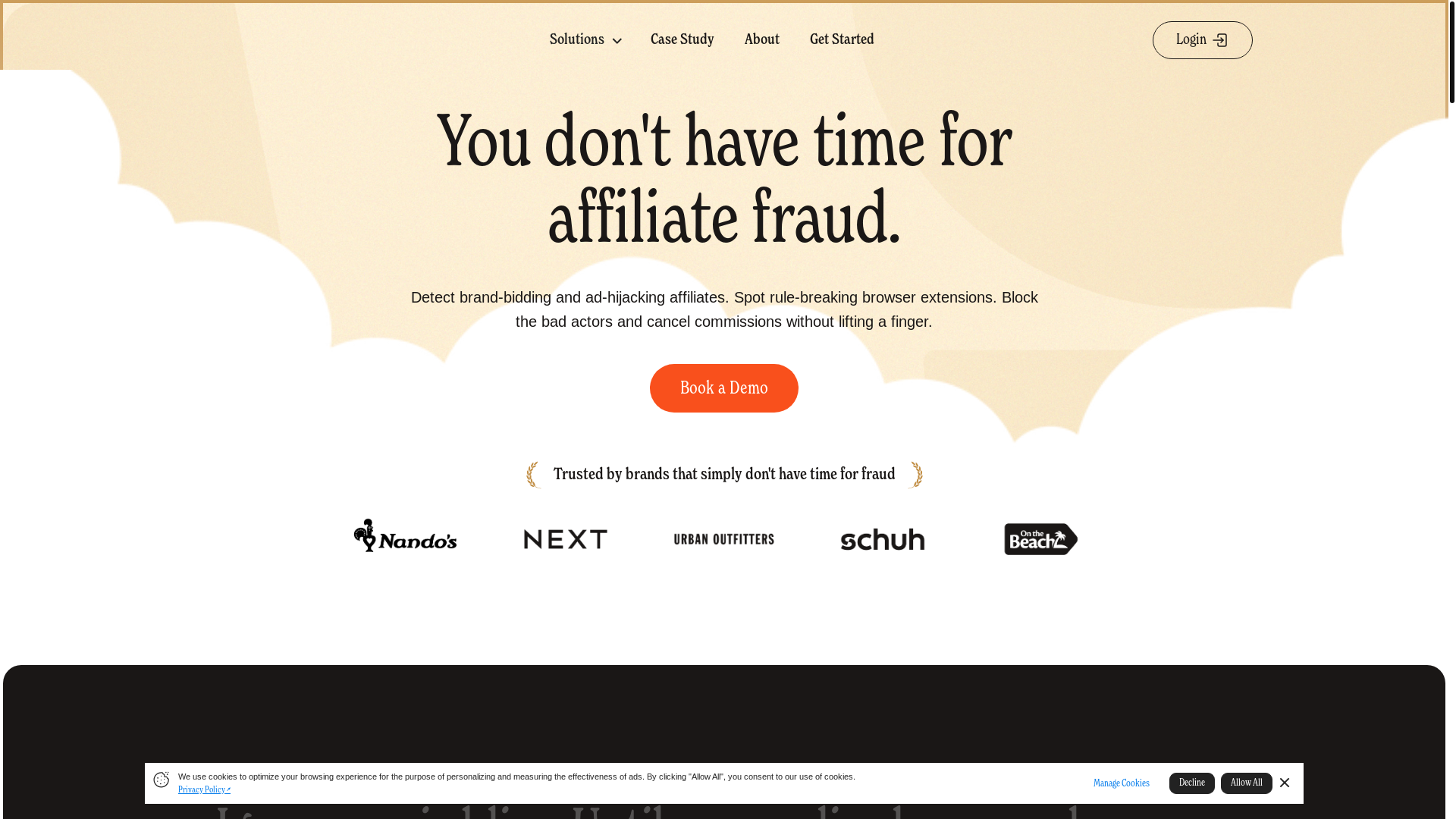 website screenshot of https://marcode.one/
