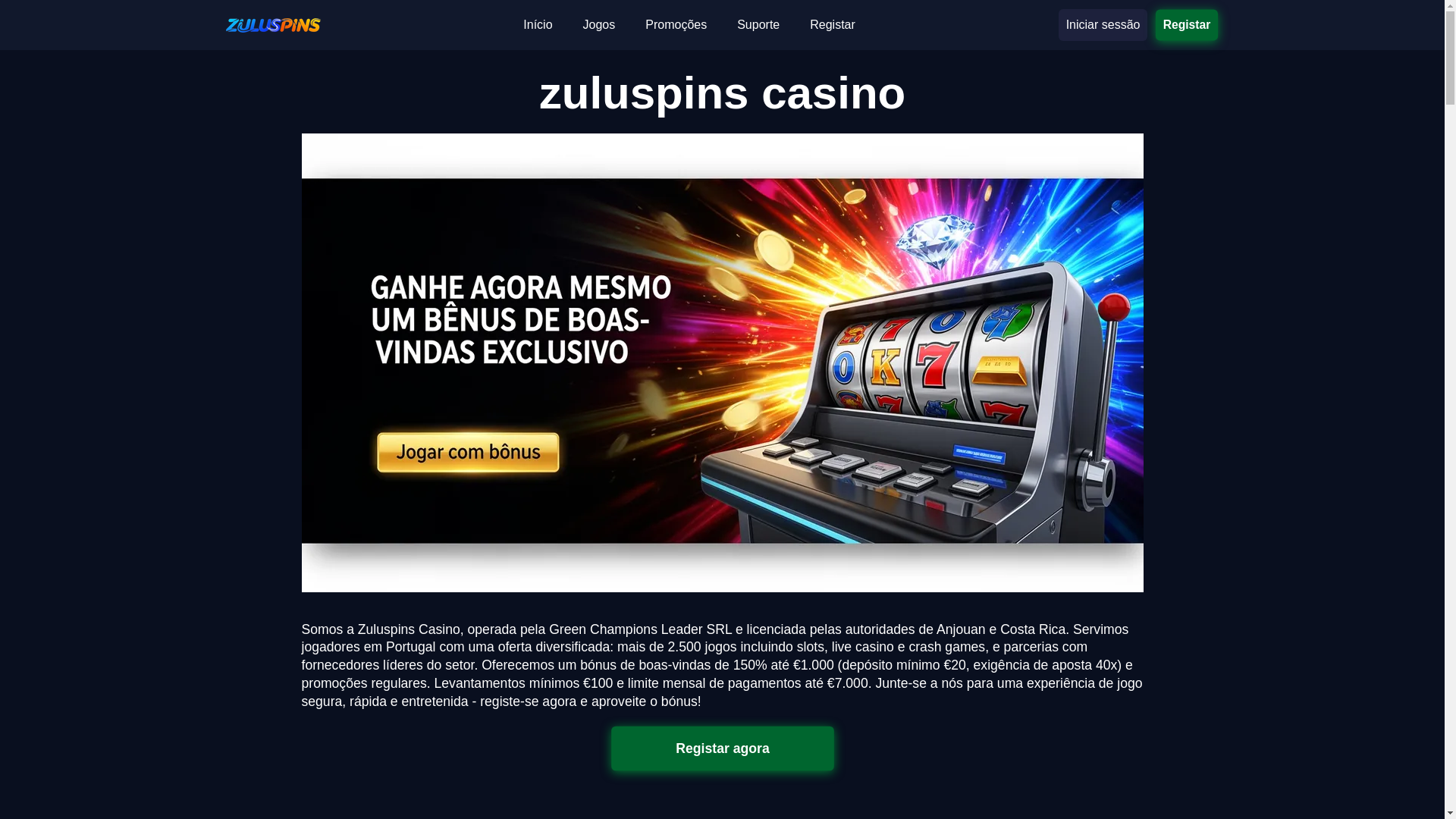 website screenshot of https://zuluspins-pt-22477.pages.dev/