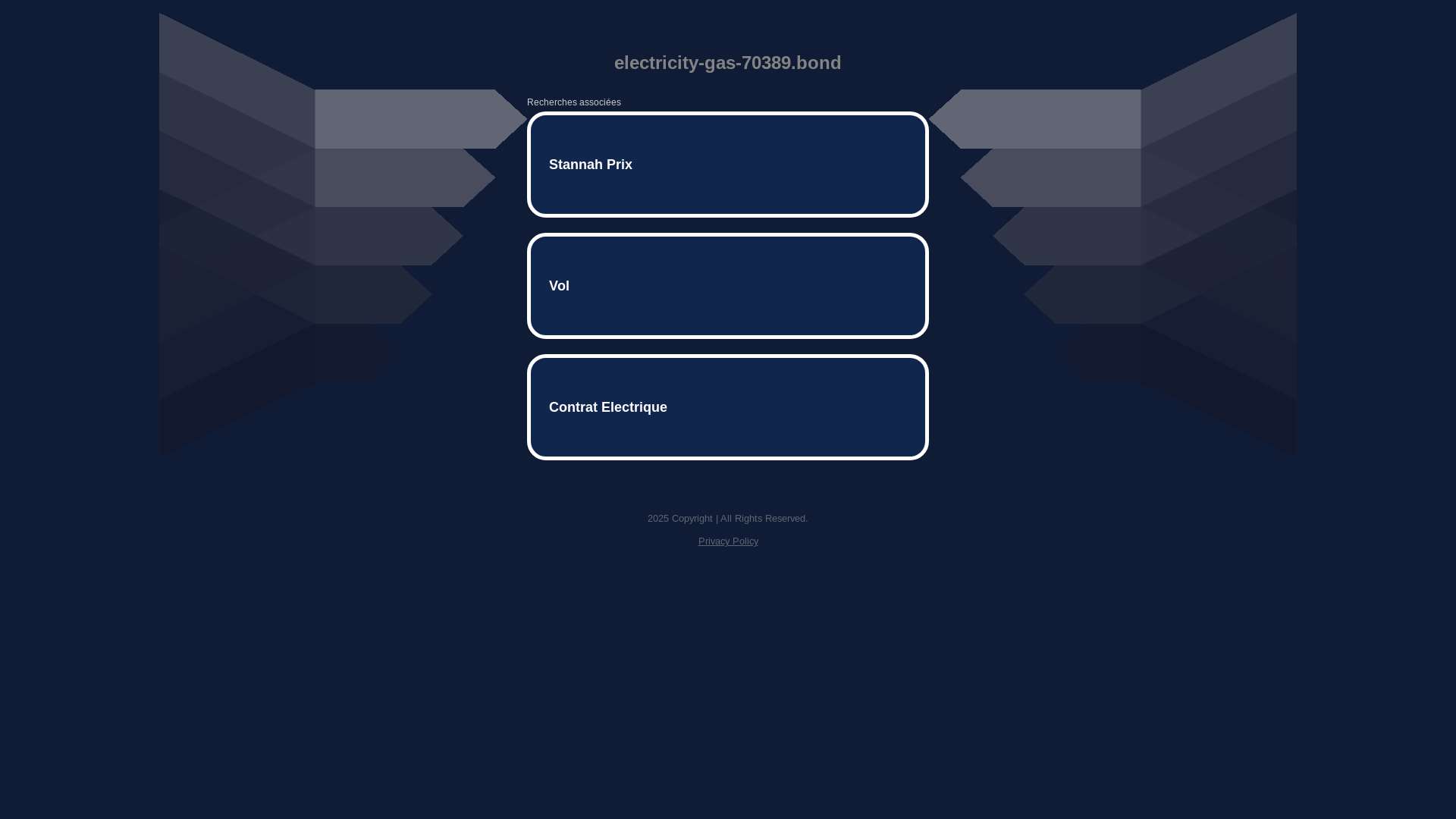 website screenshot of https://electricity-gas-70389.bond/