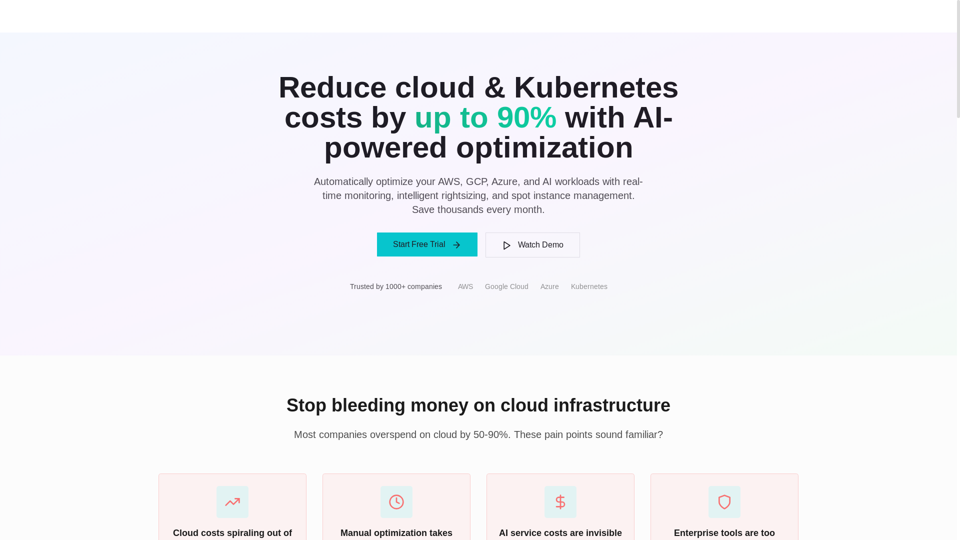 website screenshot of https://deepcost-website.pages.dev/
