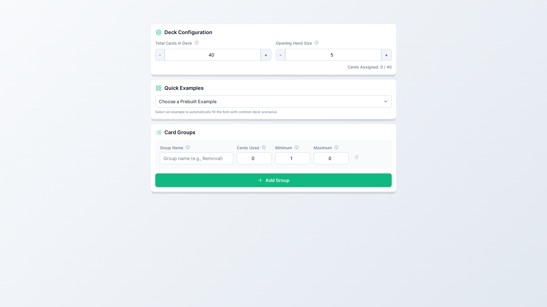 website screenshot of https://deckoptimize.pages.dev/