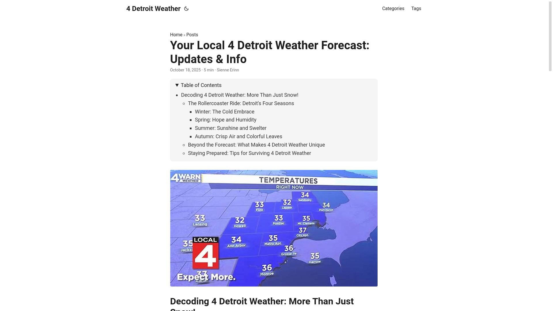website screenshot of https://4-detroit-weather.pages.dev/