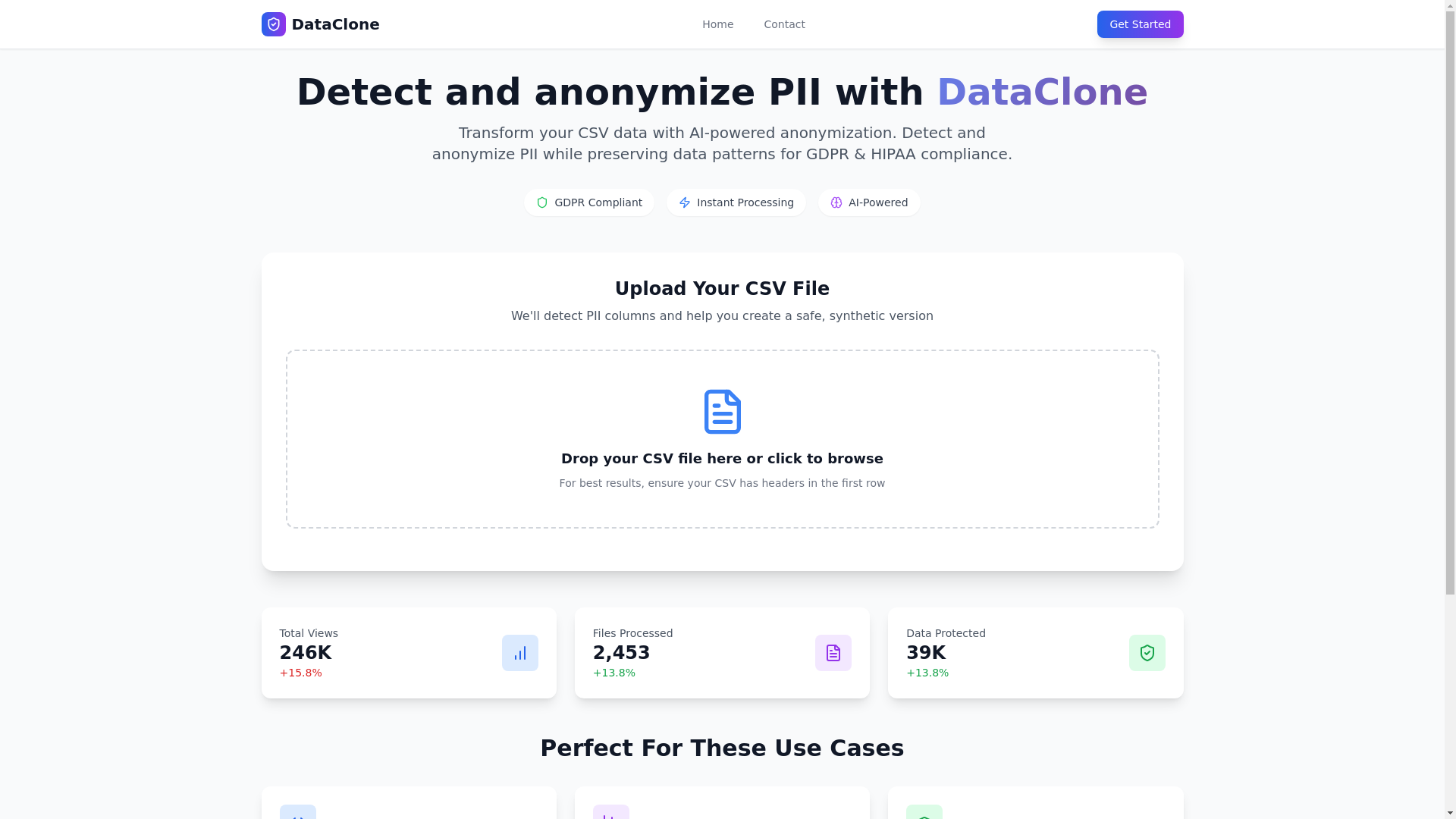 website screenshot of https://anonymizethisnow.com/