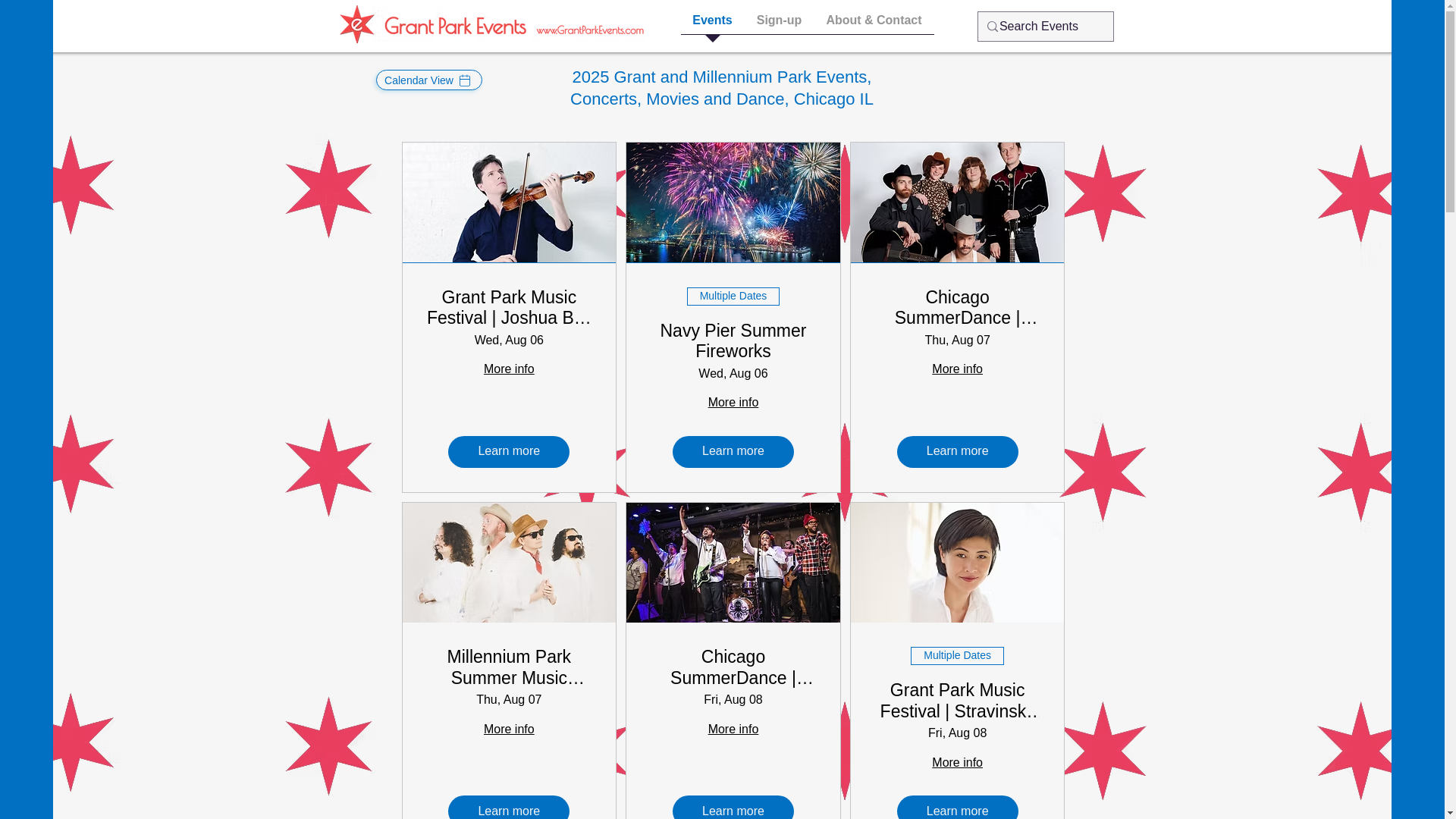 website screenshot of https://chicagograntpark.com/