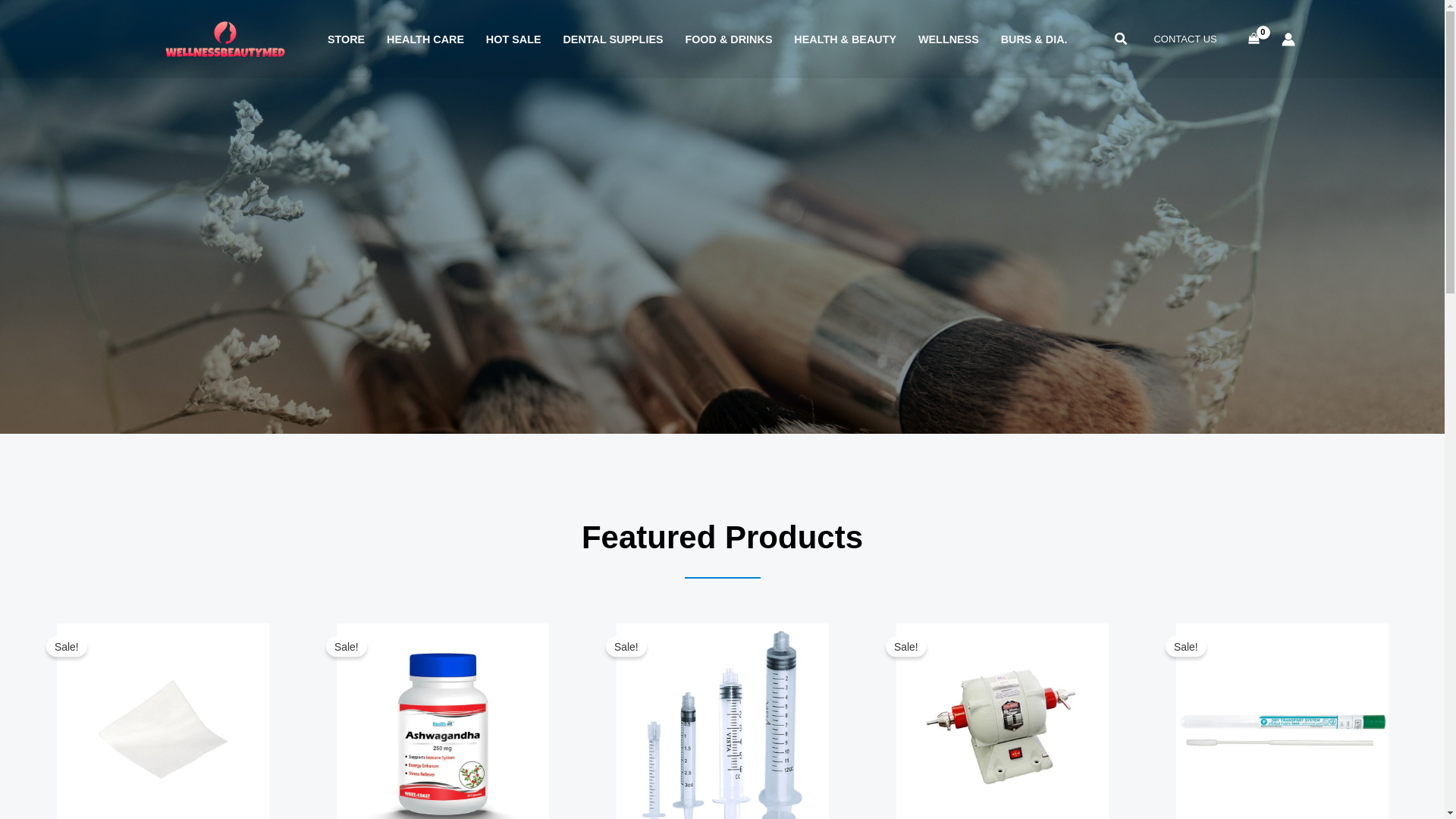 website screenshot of https://wellnessbeautymed.com/