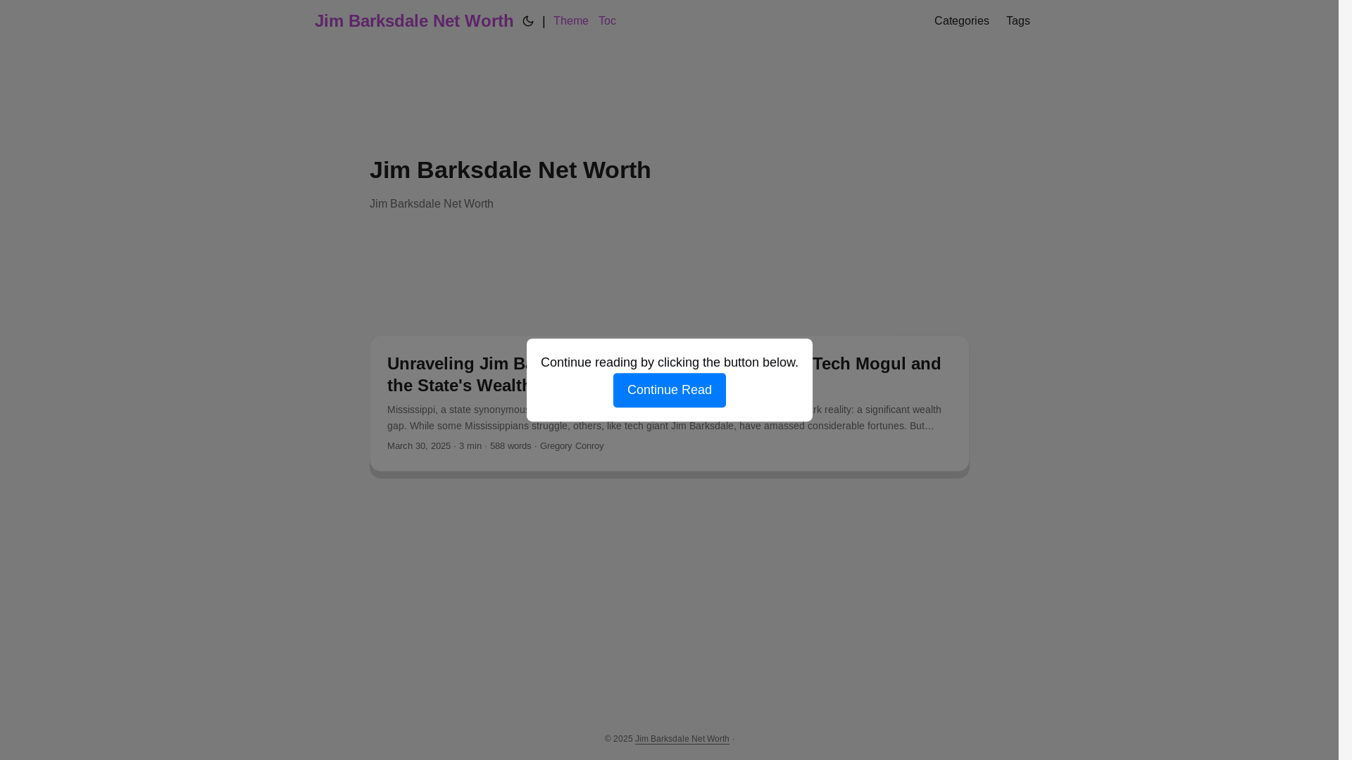 website screenshot of https://jim-barksdale-net-worth.pages.dev/