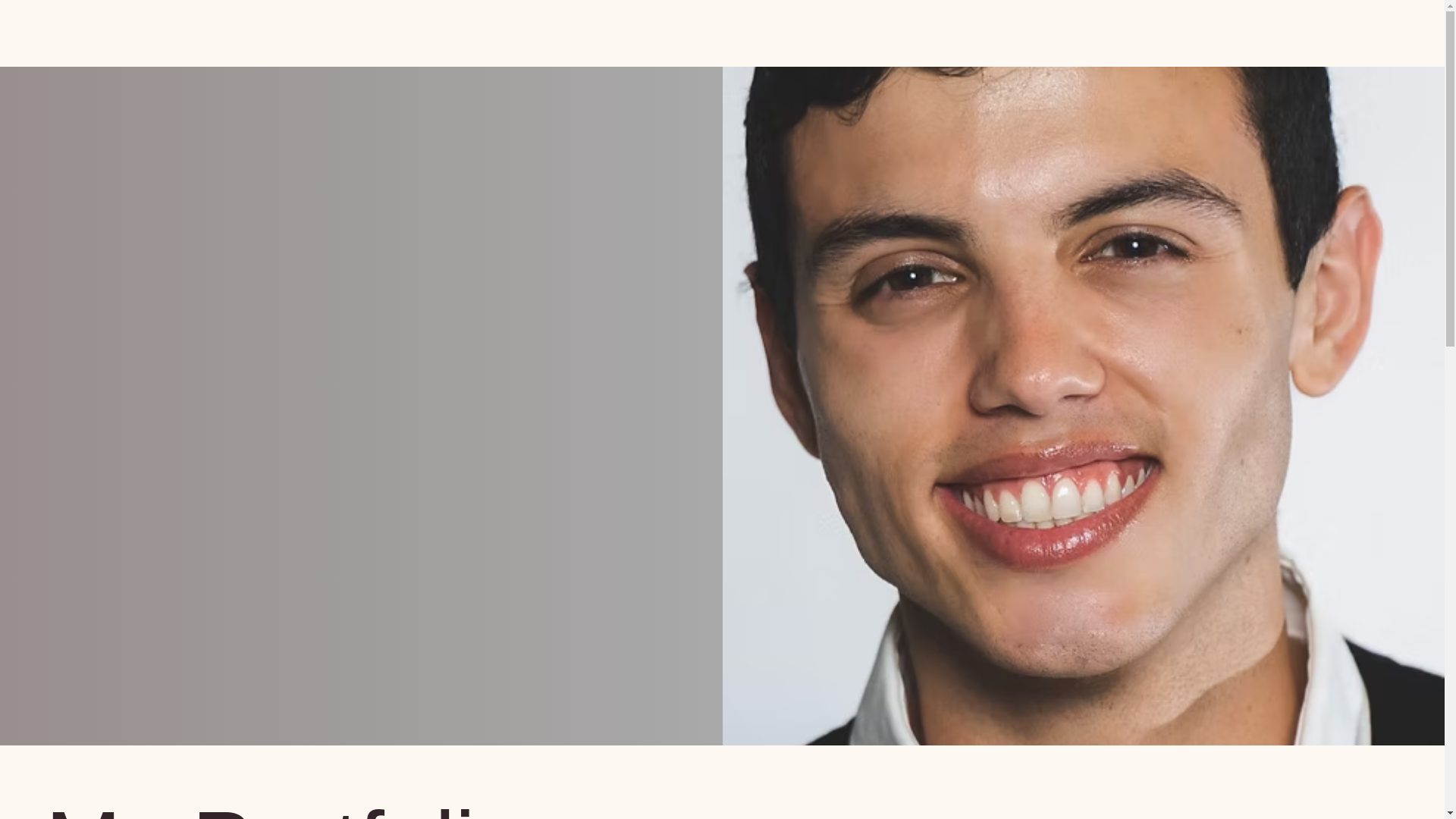 website screenshot of https://blakefarfan.com/