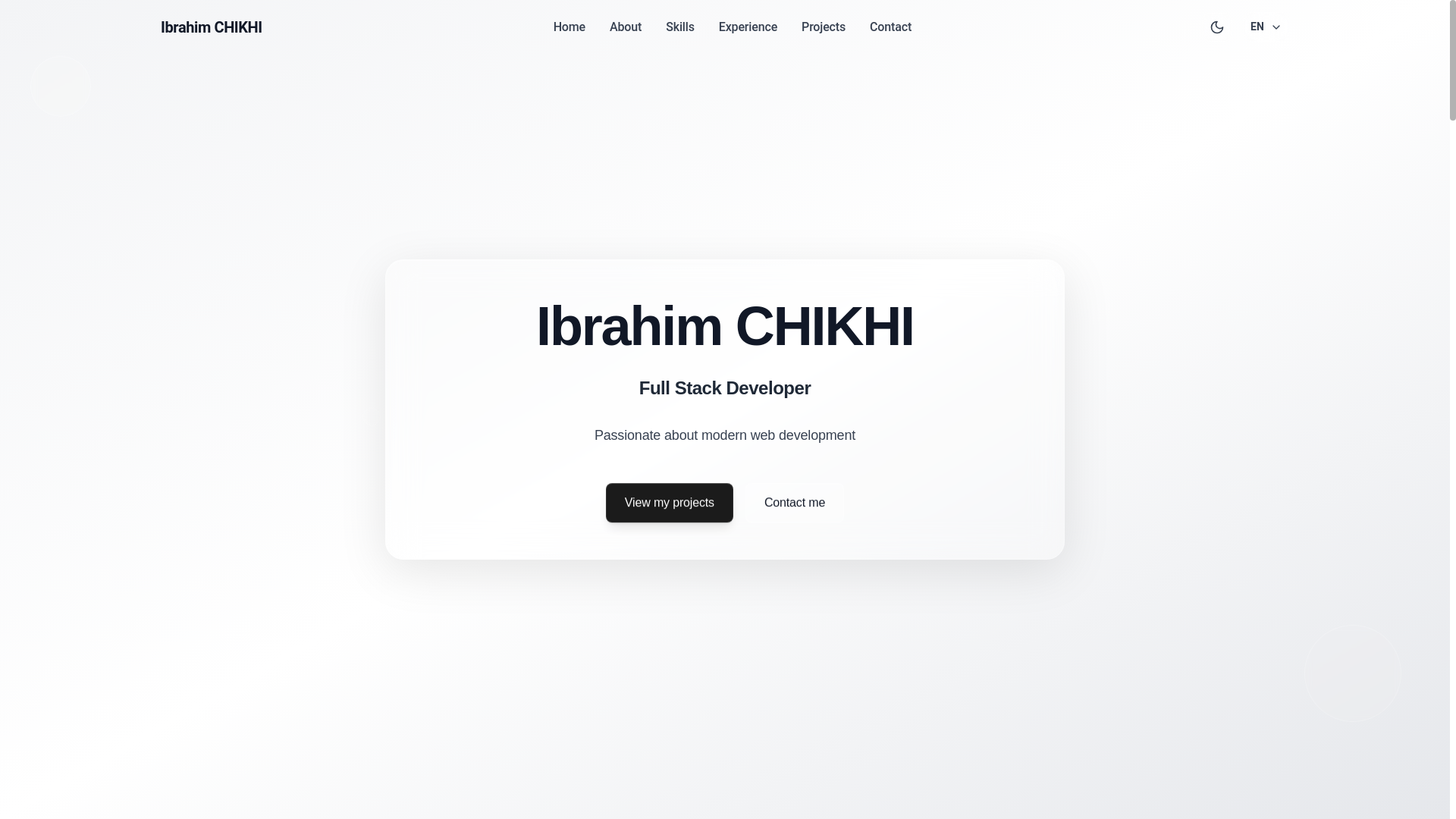 website screenshot of https://cv-1me.pages.dev/