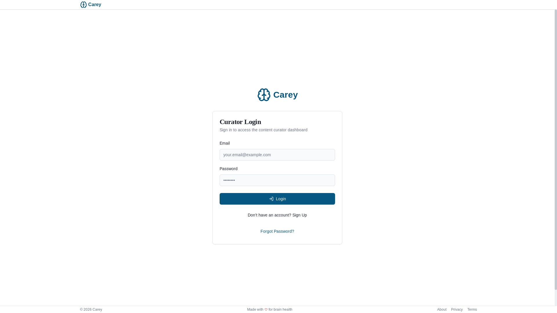 website screenshot of https://carey-resourcestack.pages.dev/