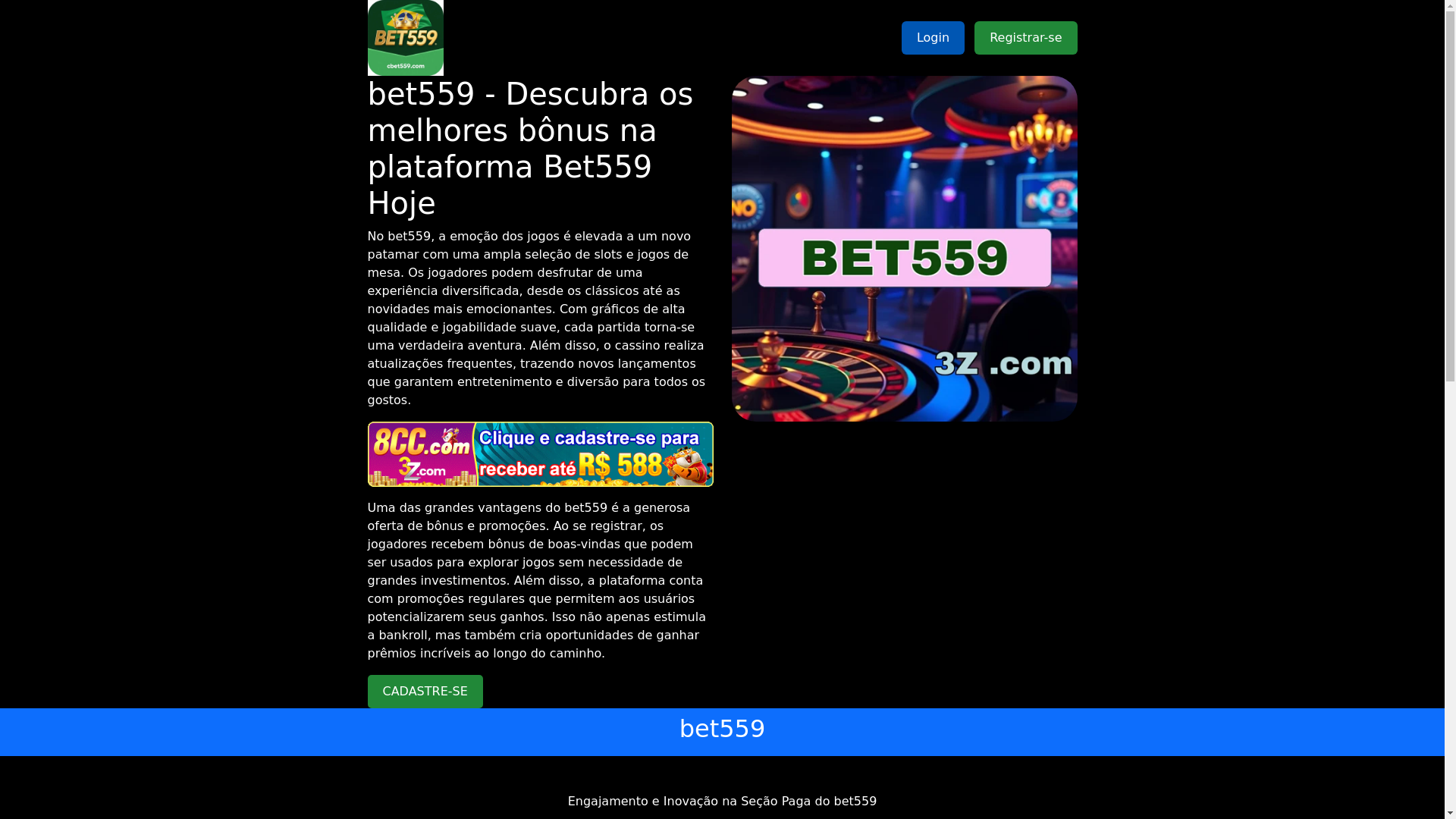 website screenshot of https://cbet559.com/