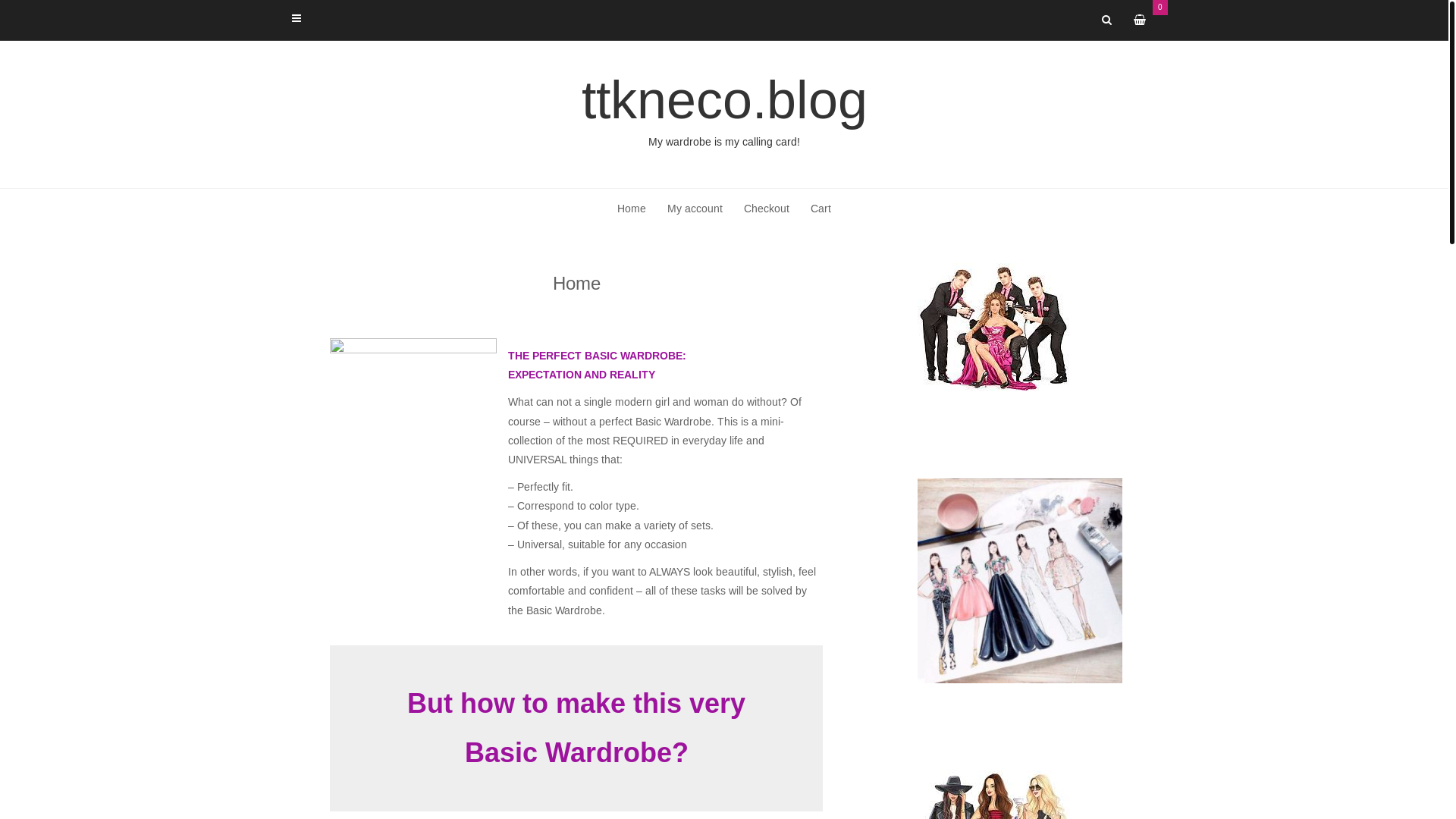 website screenshot of https://ttkneco.blog/