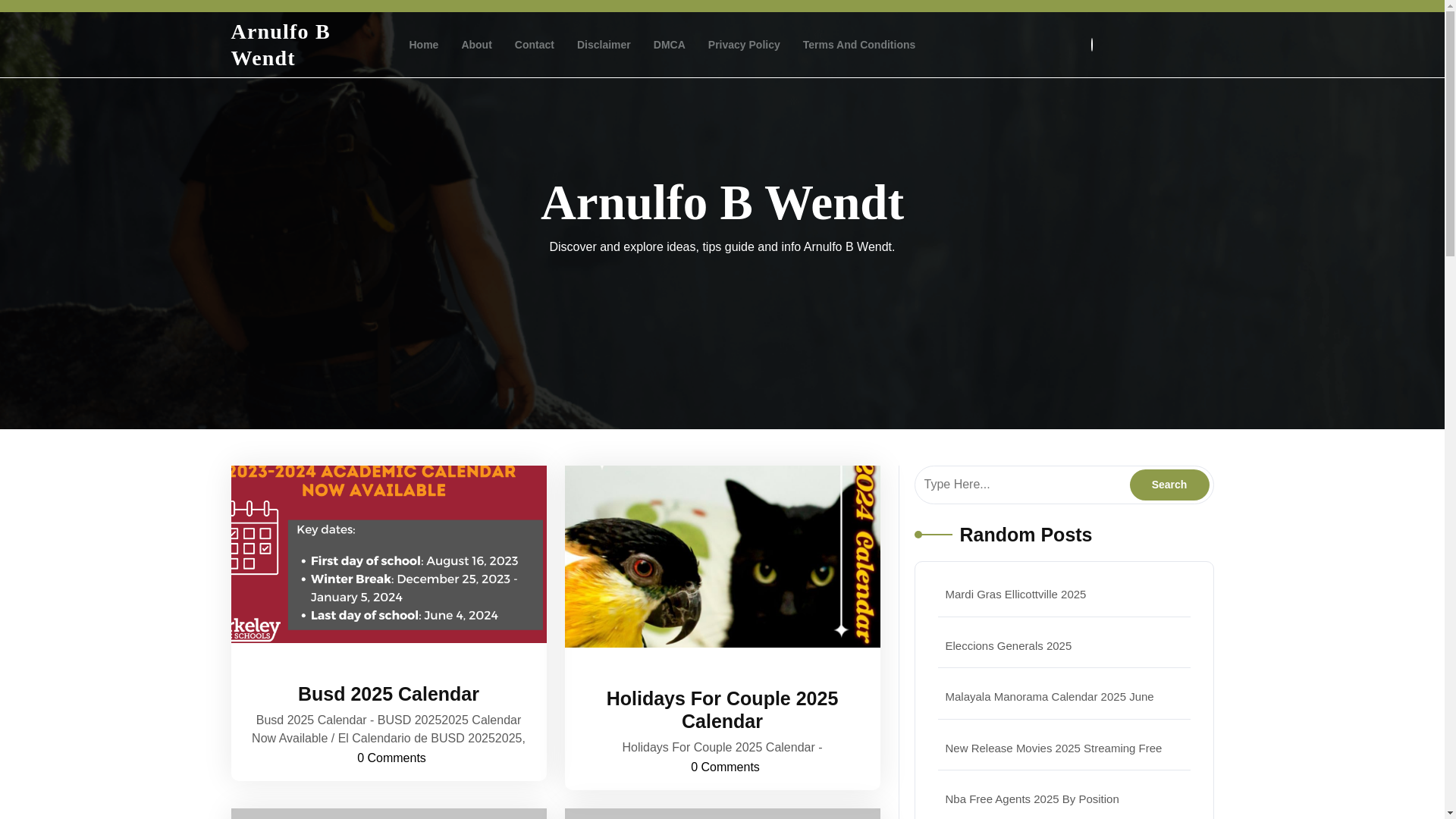 website screenshot of https://arnulfobwendtj.pages.dev/
