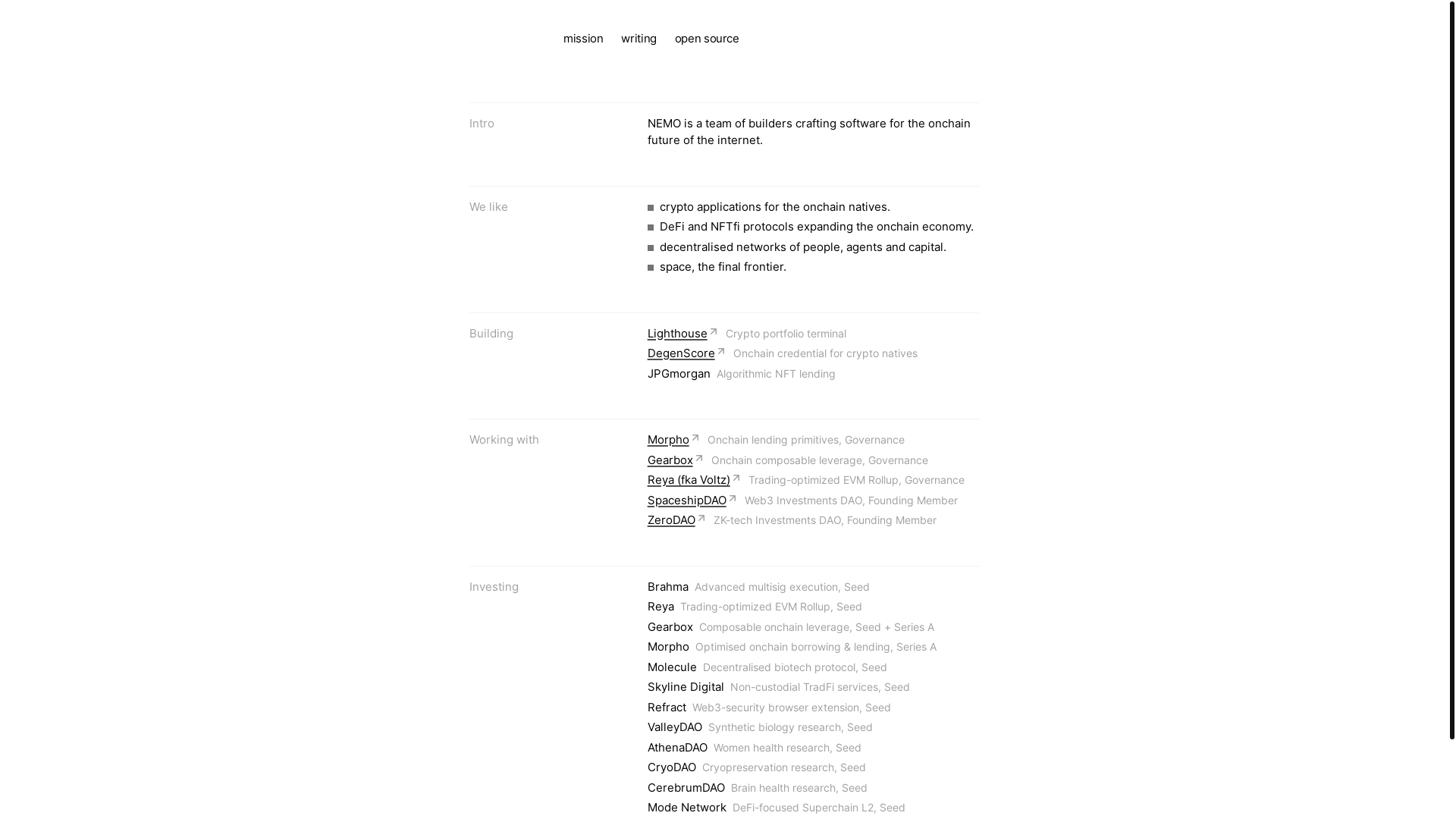 website screenshot of https://nemo-website.pages.dev/