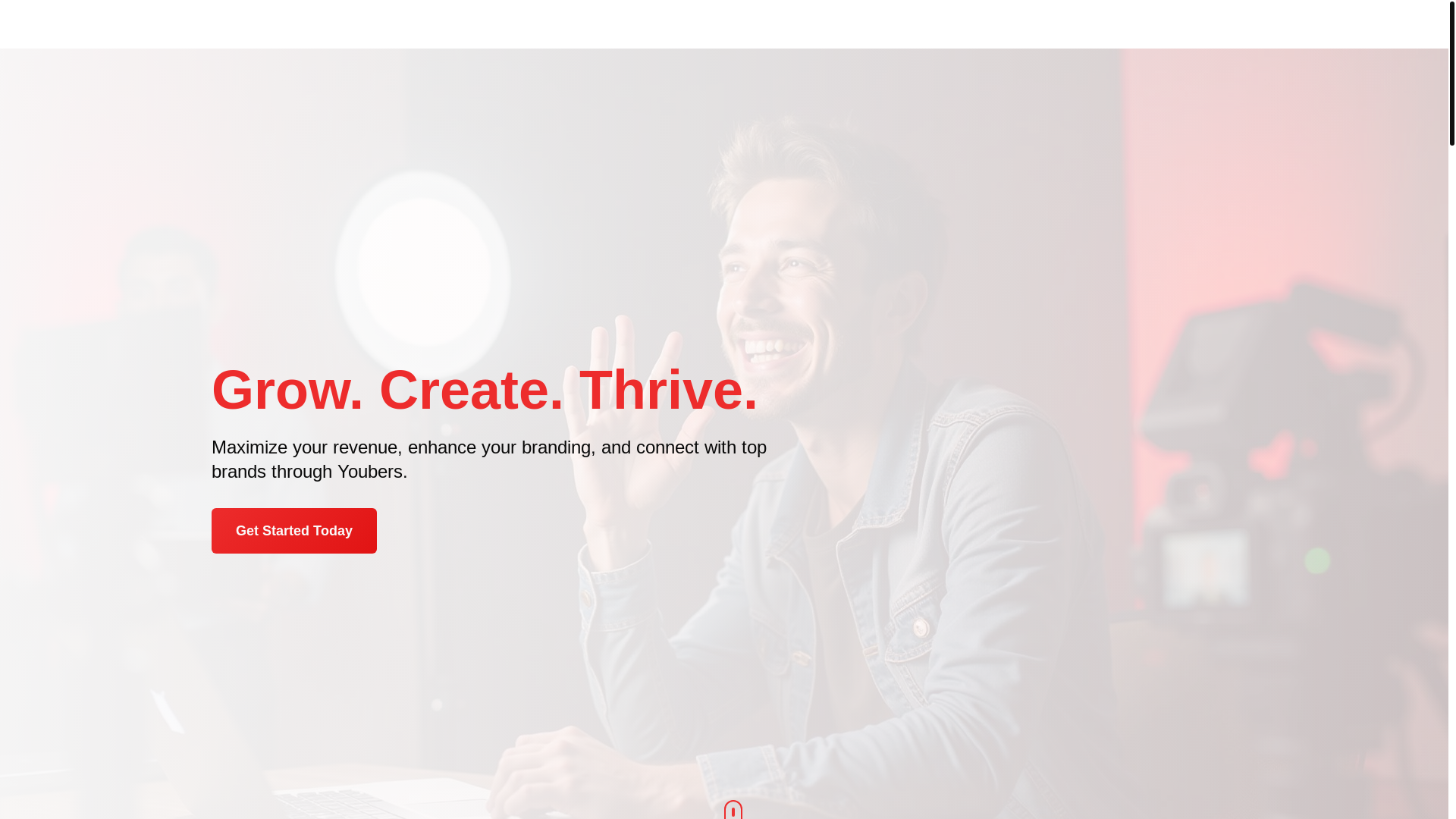 website screenshot of https://youbers-website.pages.dev/