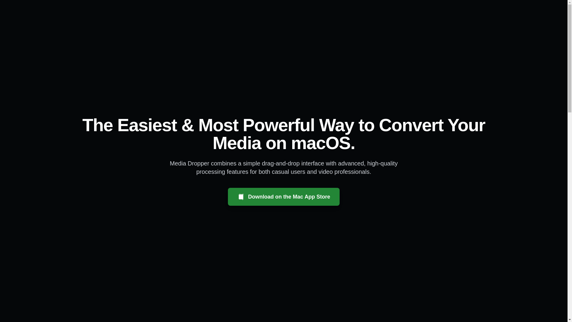 website screenshot of https://media-dropper-site.pages.dev/