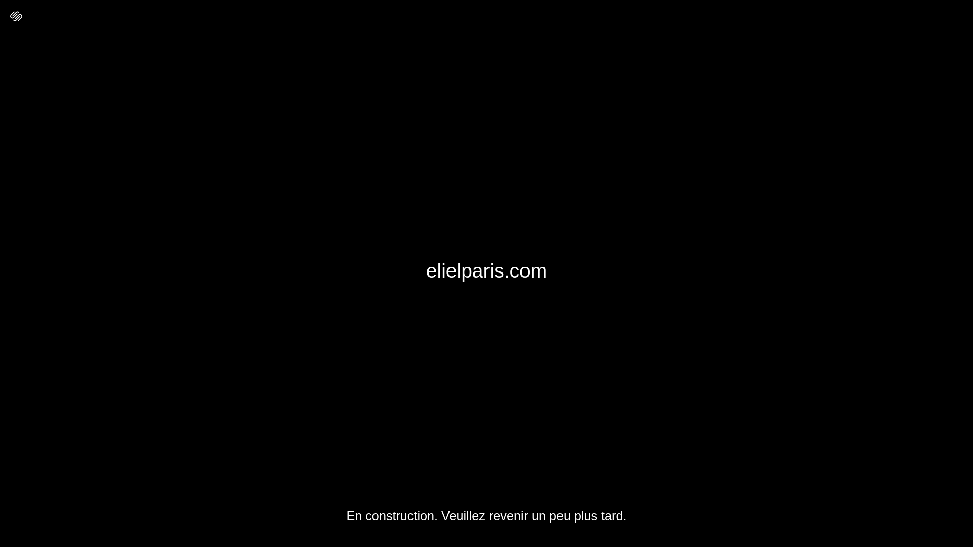 website screenshot of https://elielparis.com/