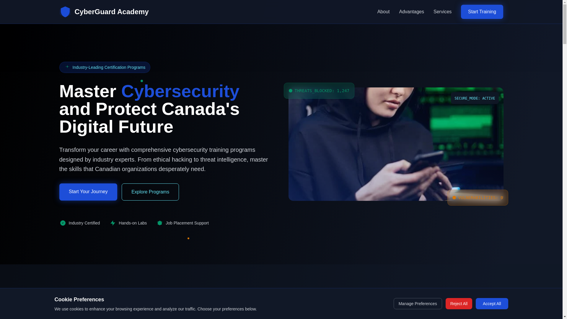 website screenshot of https://cybersolarguard.com/