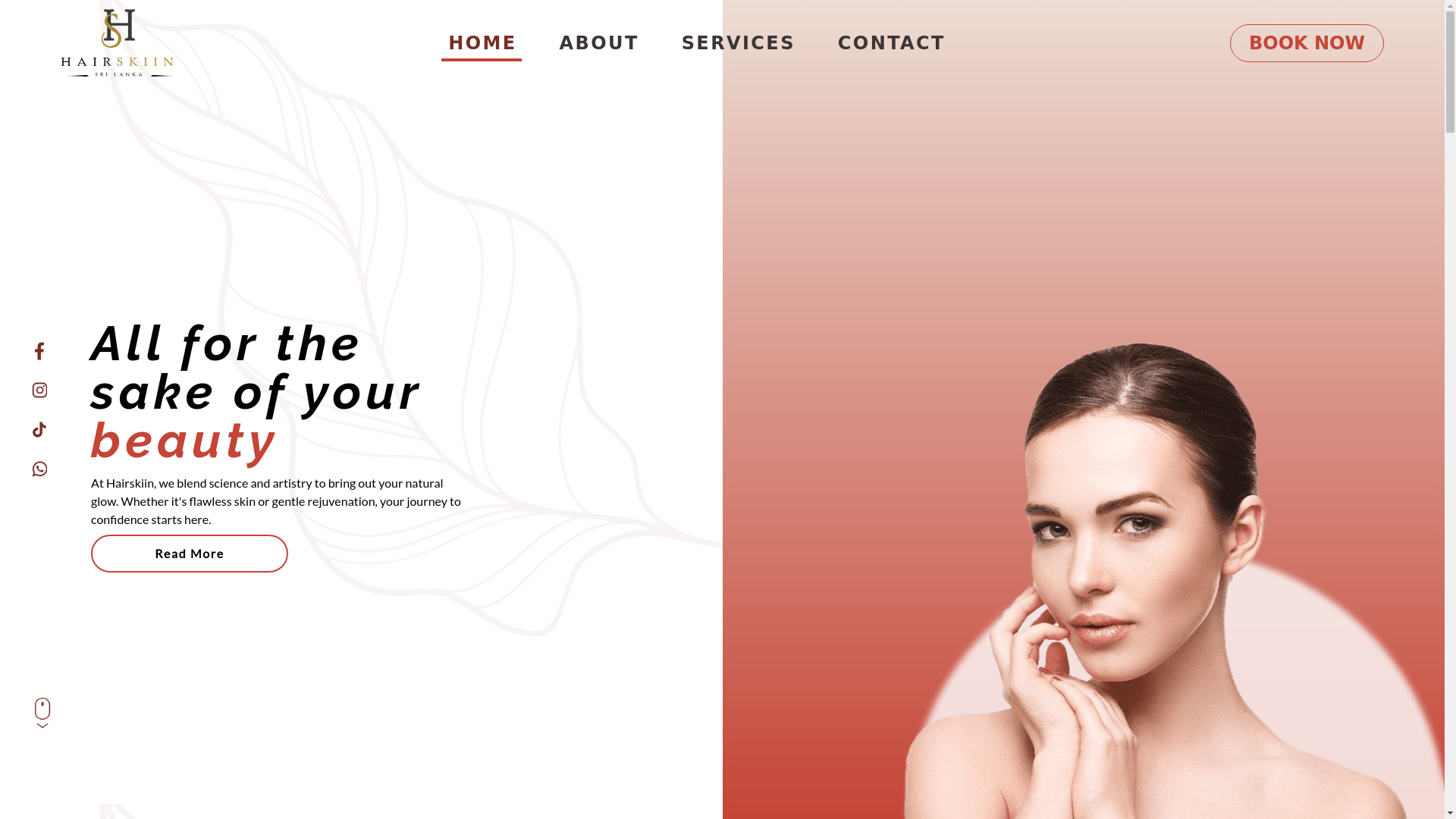 website screenshot of https://hairskiin.pages.dev/