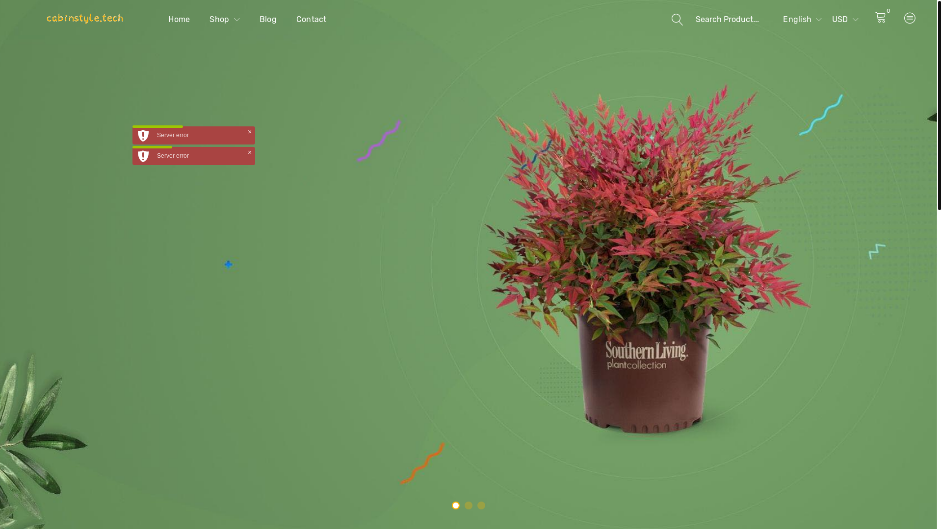 website screenshot of https://cabinstyle.pages.dev/