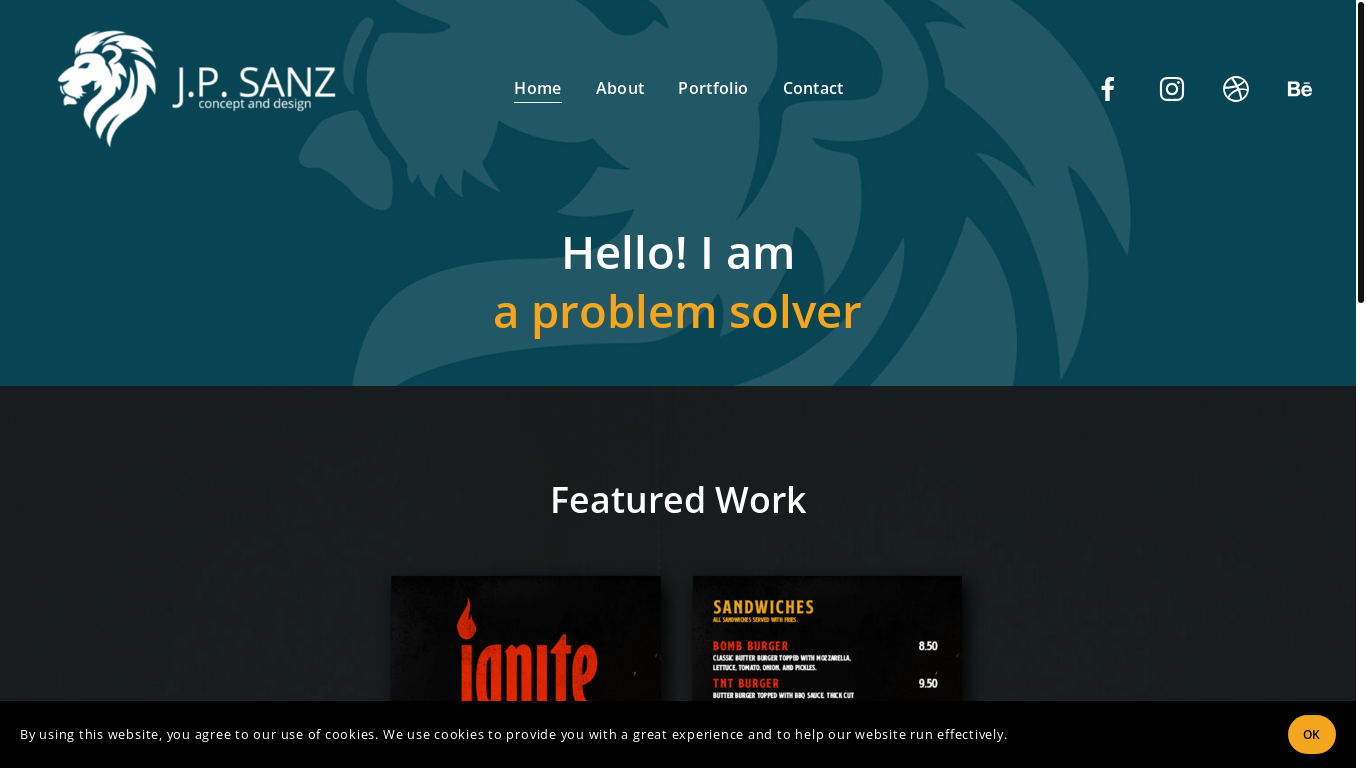 website screenshot of https://jacobsanchez.net/