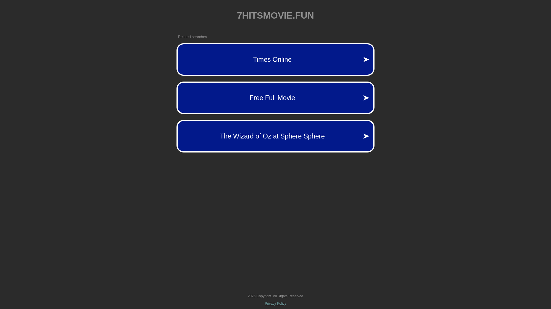 website screenshot of https://7hitsmovie.fun/