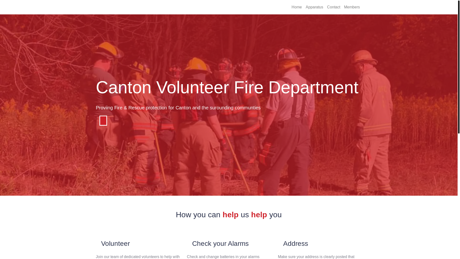 website screenshot of https://cantonfire.pages.dev/